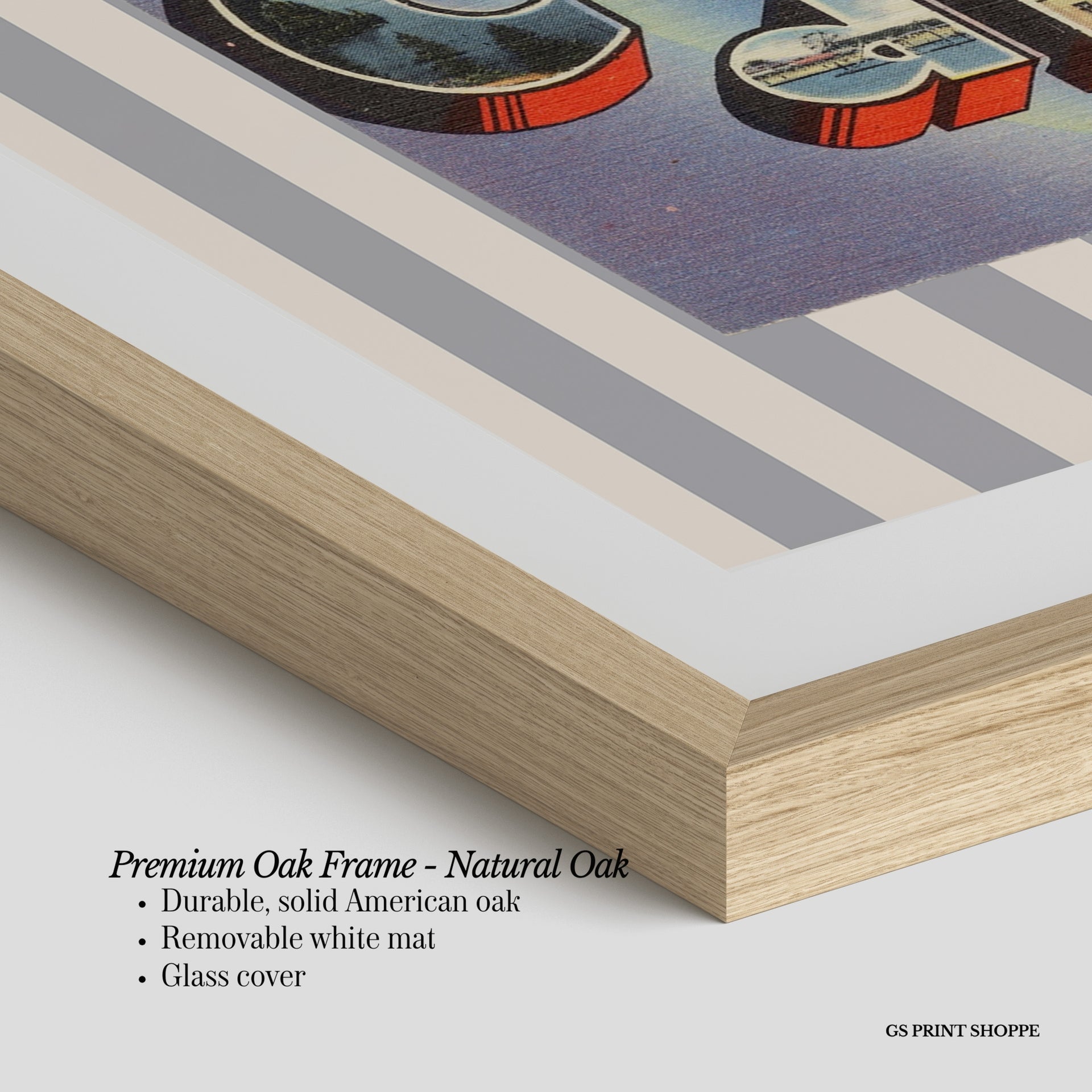 Coeur D'alene Horizontal Art Print