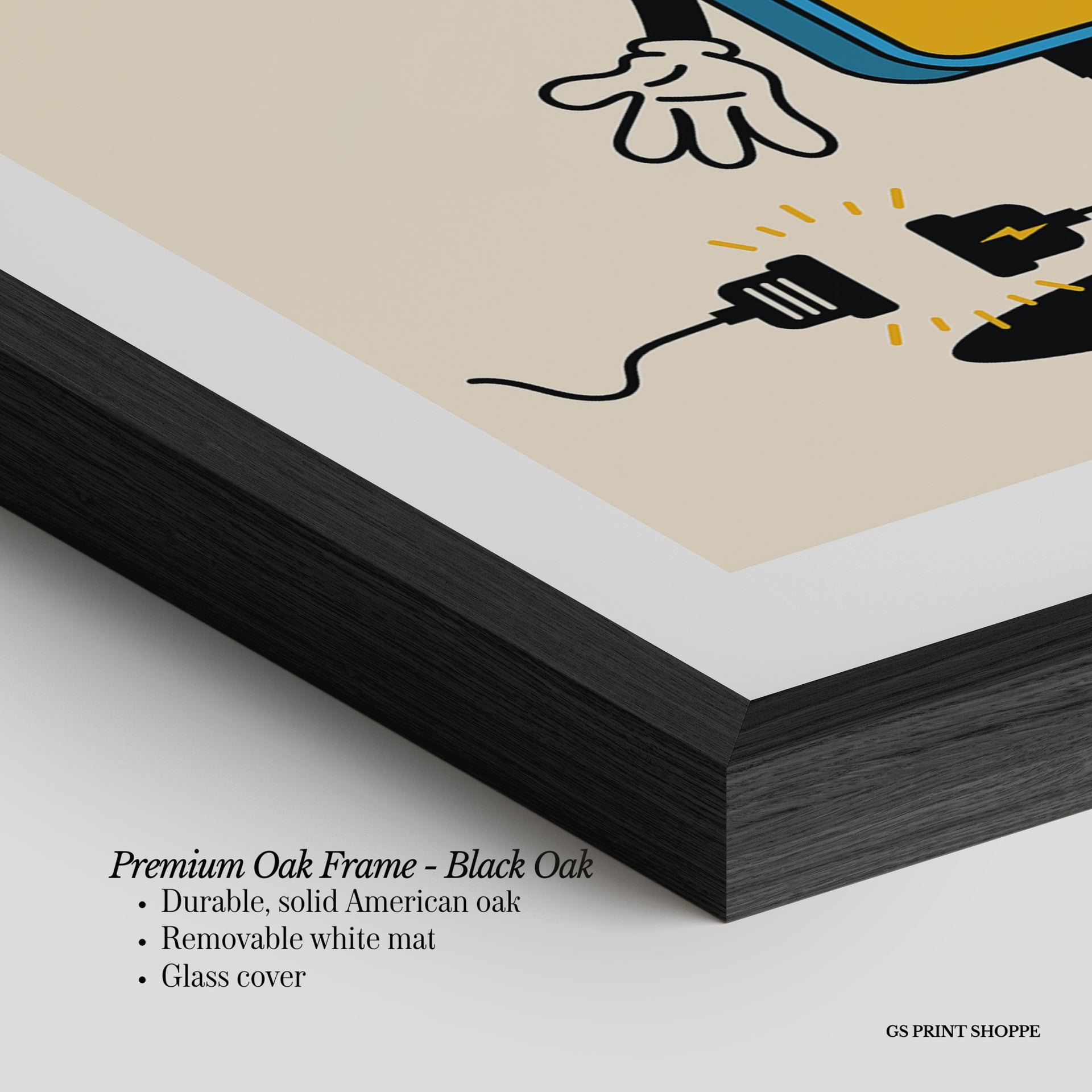 No Phone Zone Vertical Art Print