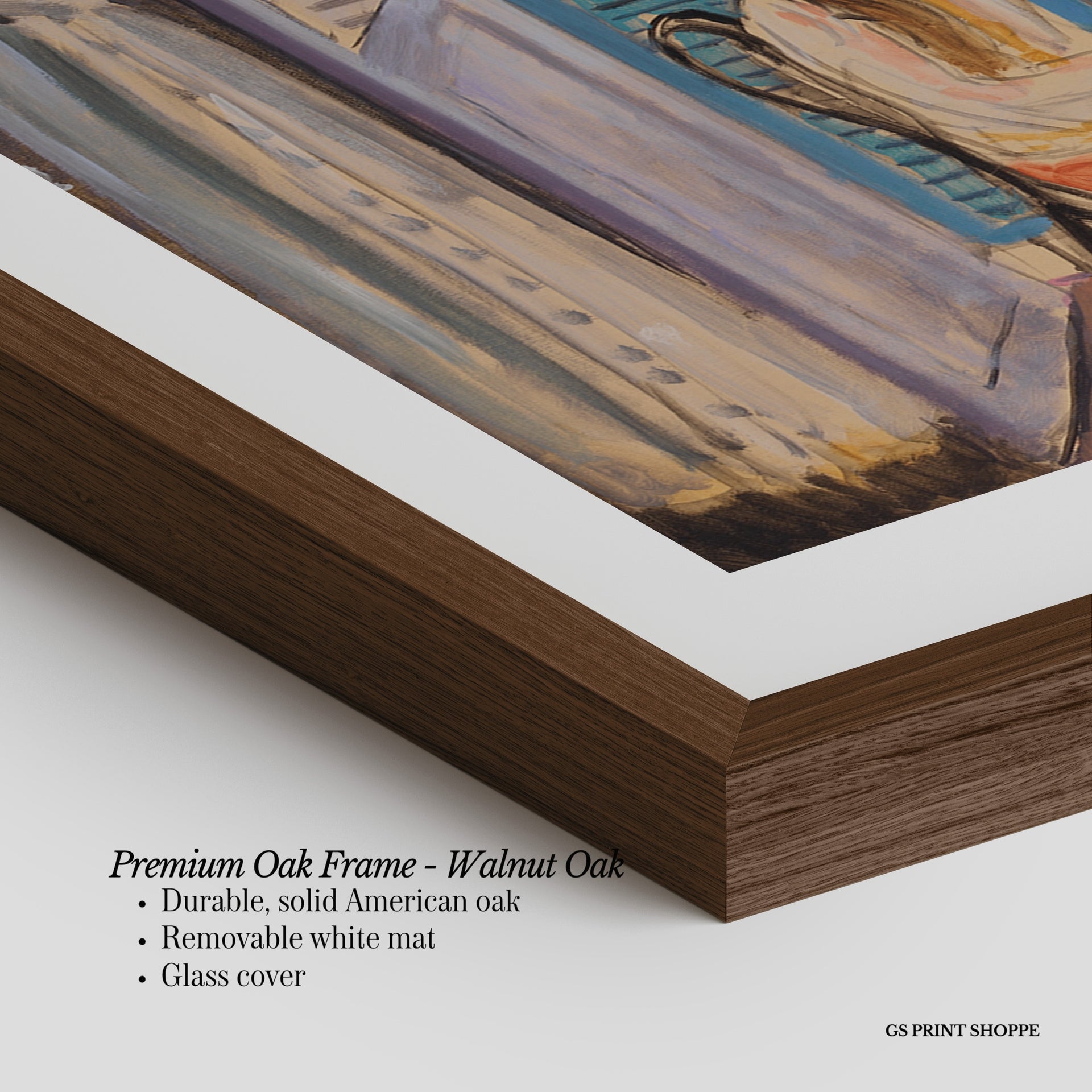 The Venetian Blinds Vertical Art Print