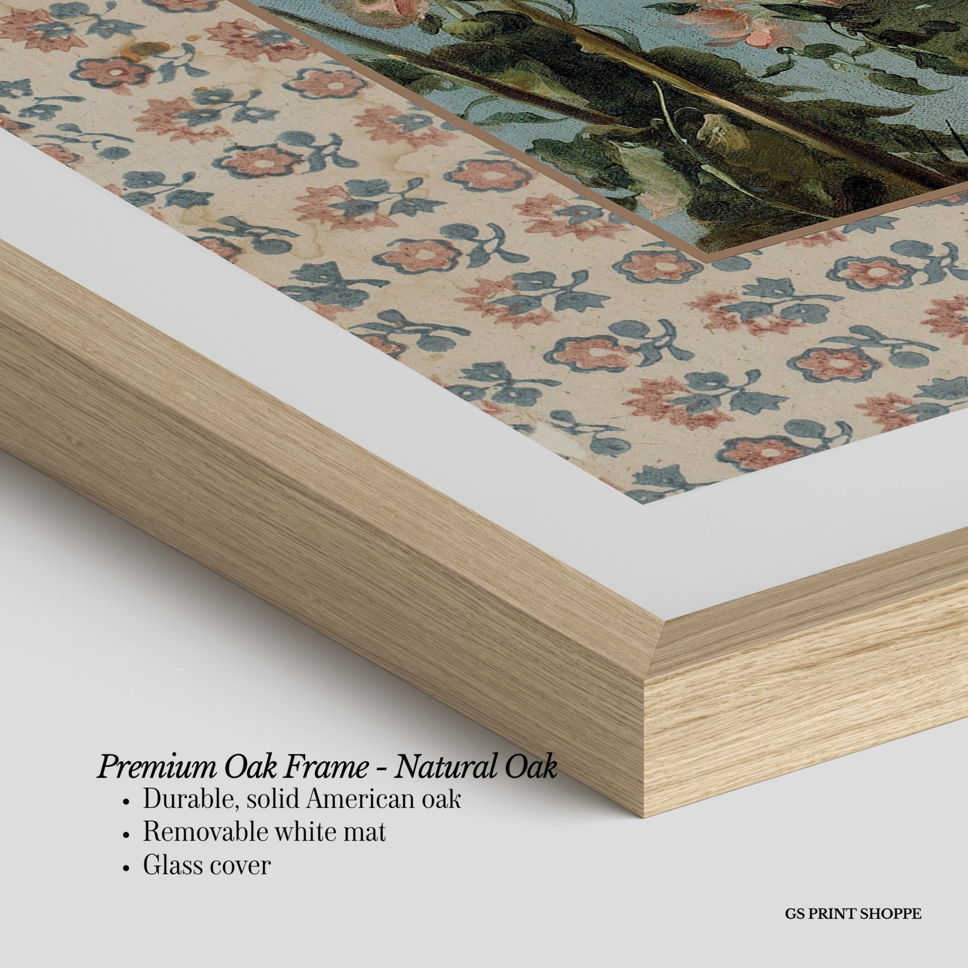 Bouquet Pattern One Horizontal Art Print