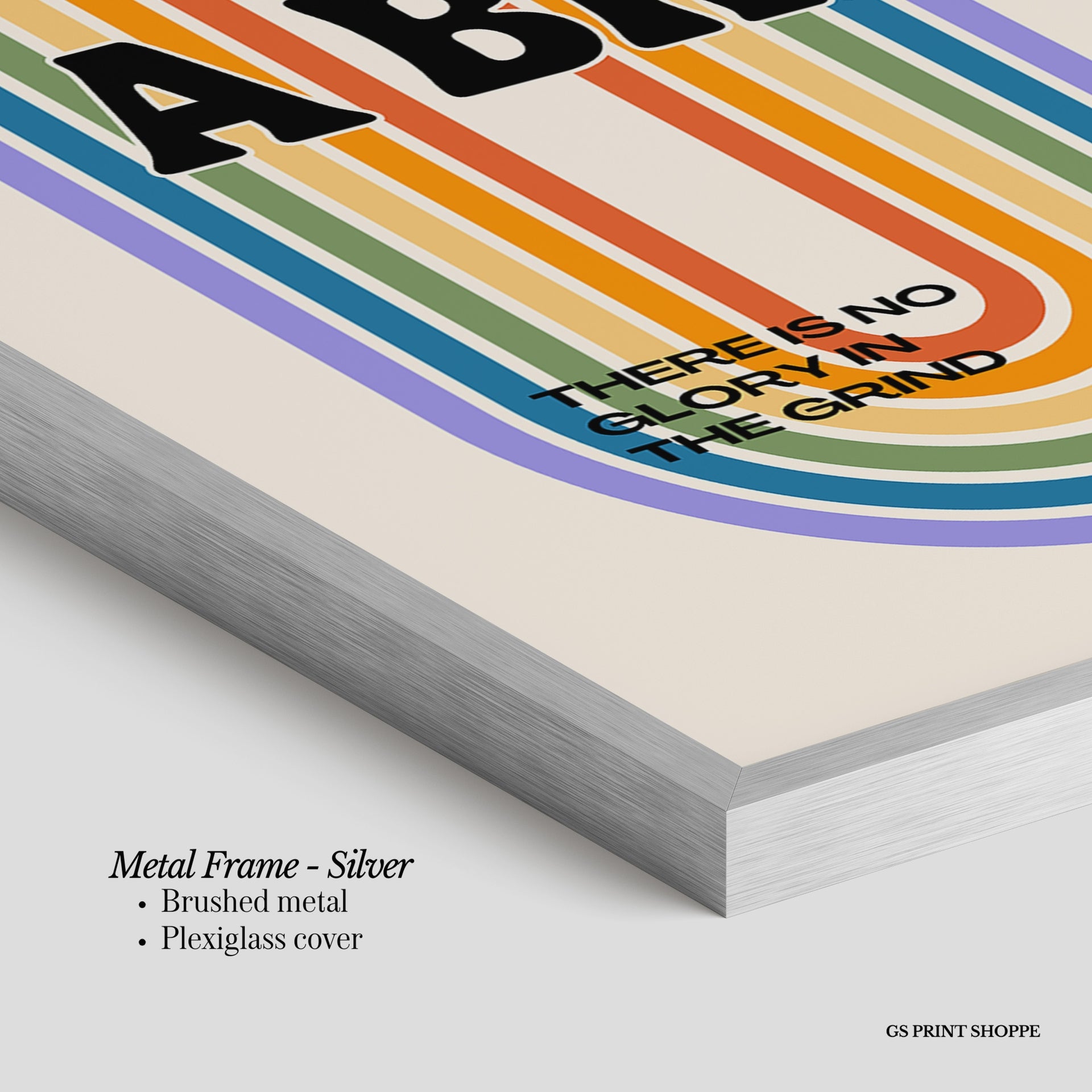 Take a Break Rainbow Vertical Art Print