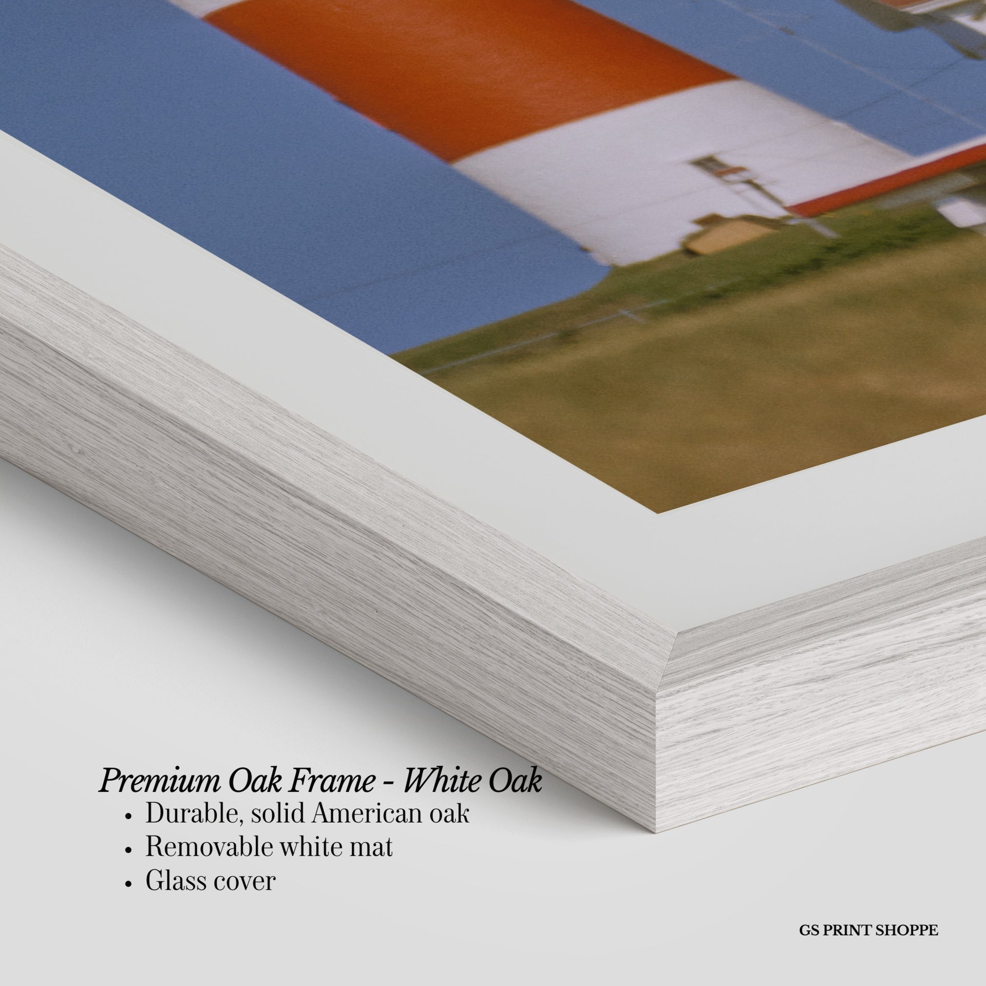 Lighthouse Chat Horizontal Art Print