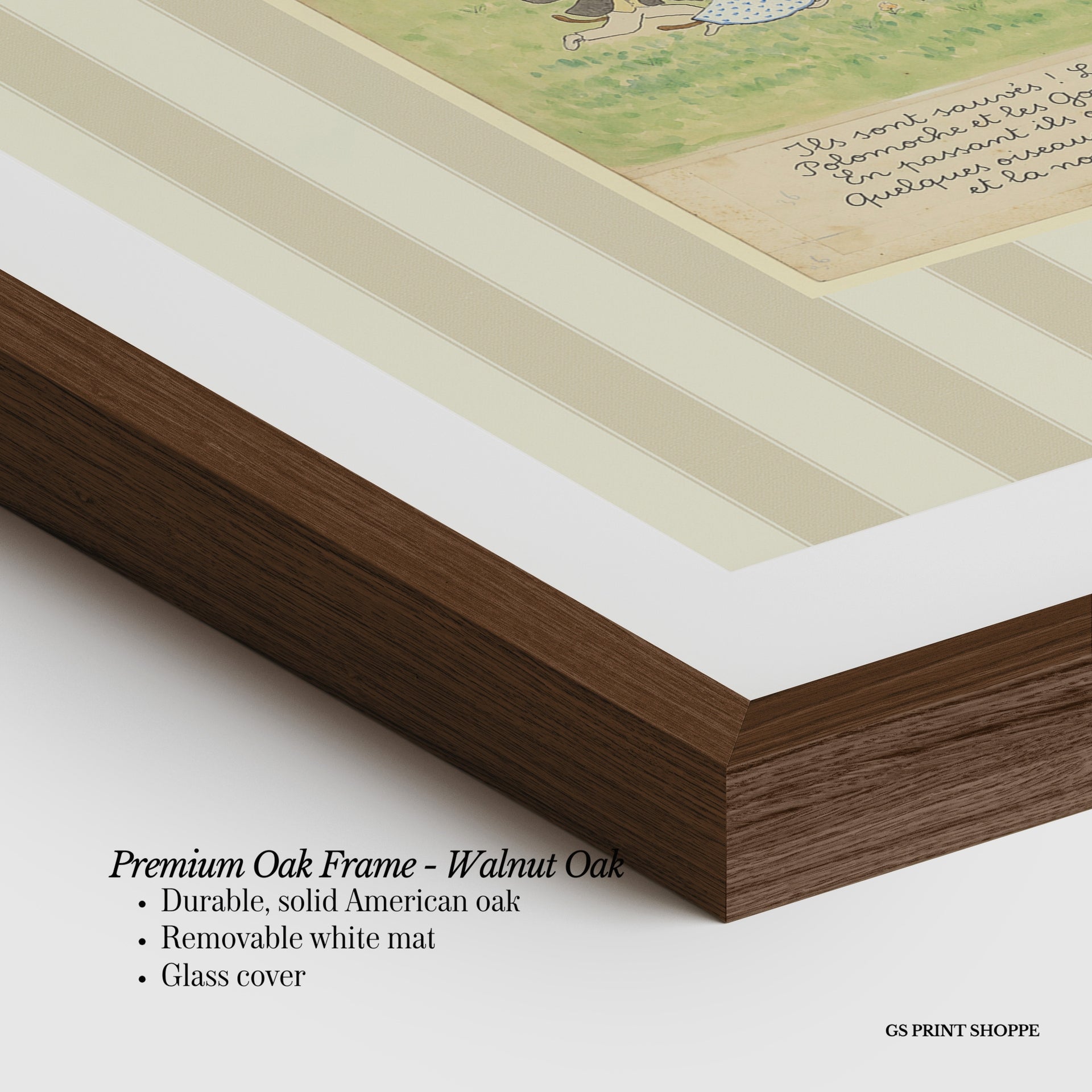 Zephir Says Goodbye Horizontal Art Print
