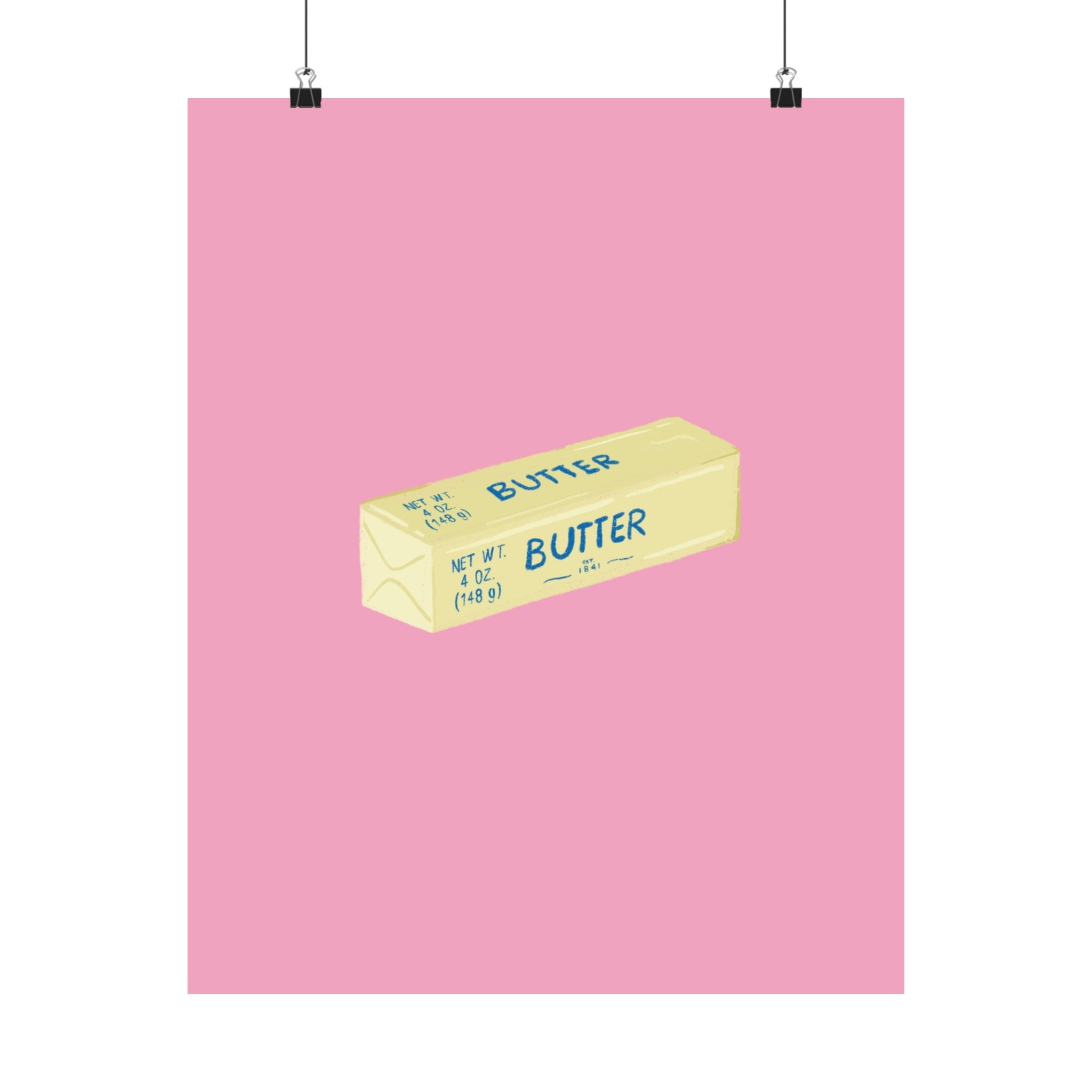 Pink Butter Physical Poster