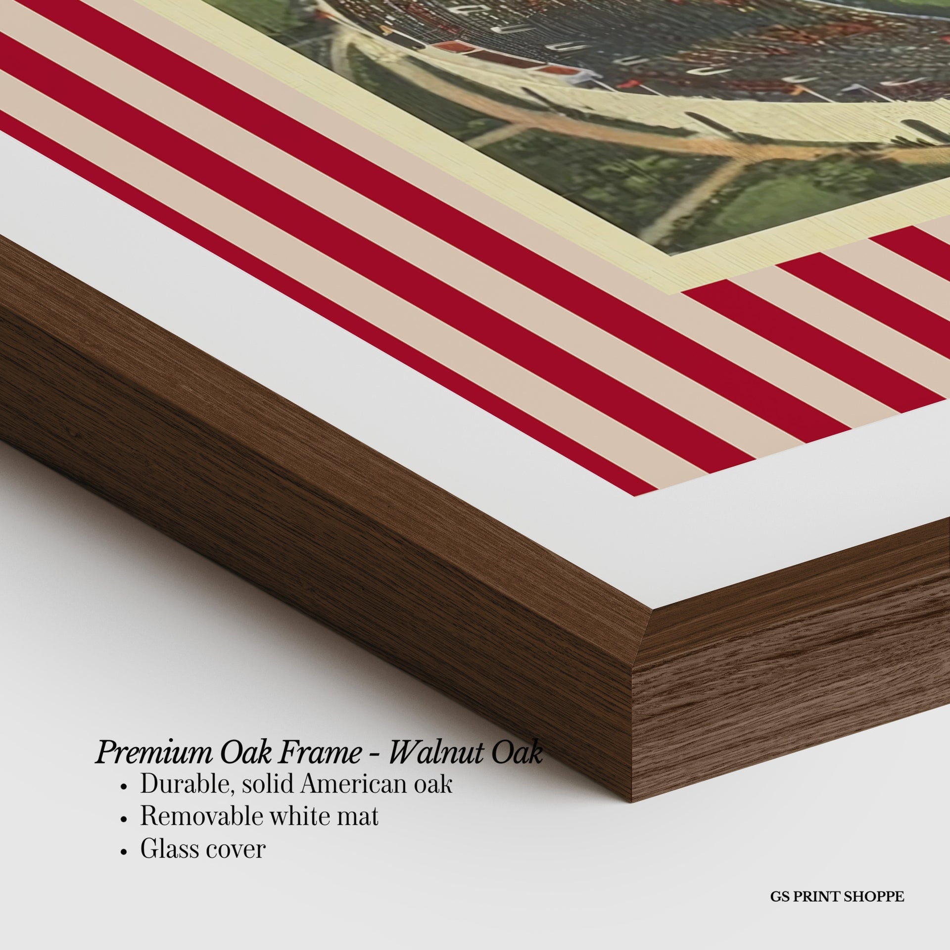 University of Alabama Football Horizontal Art Print