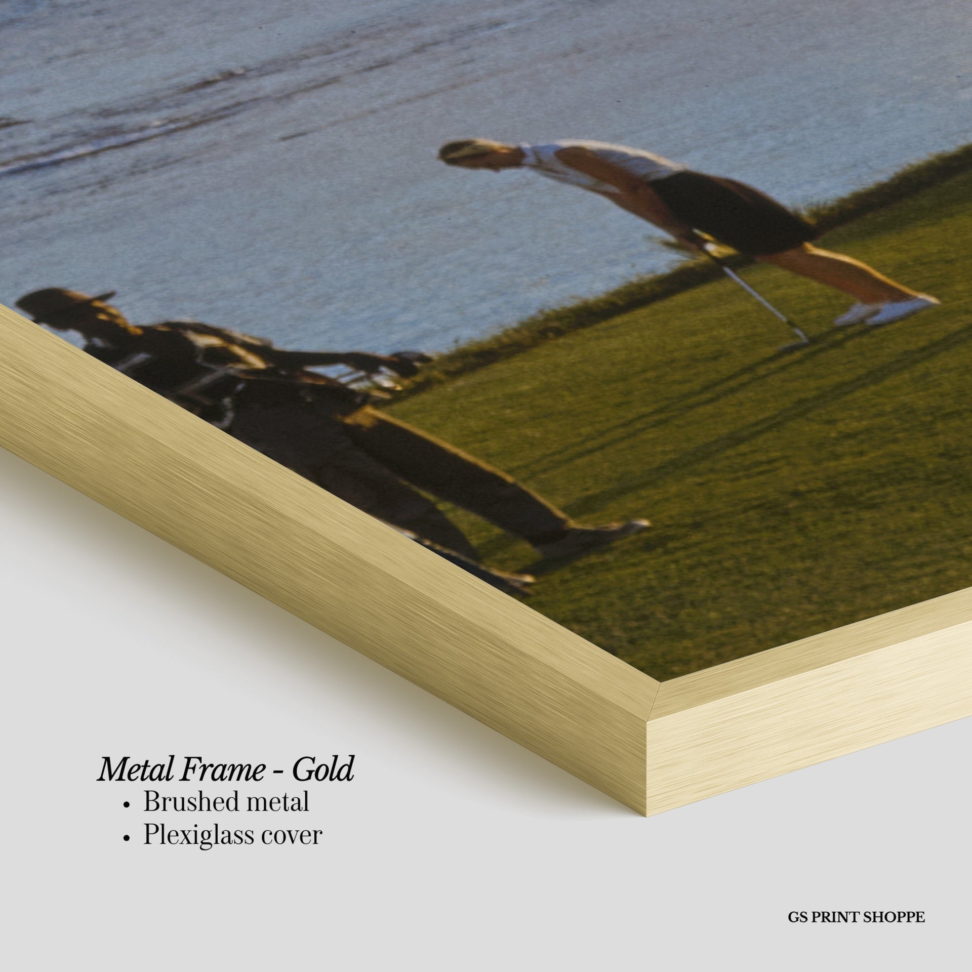 Tropical Golf Vertical Physical Art Print