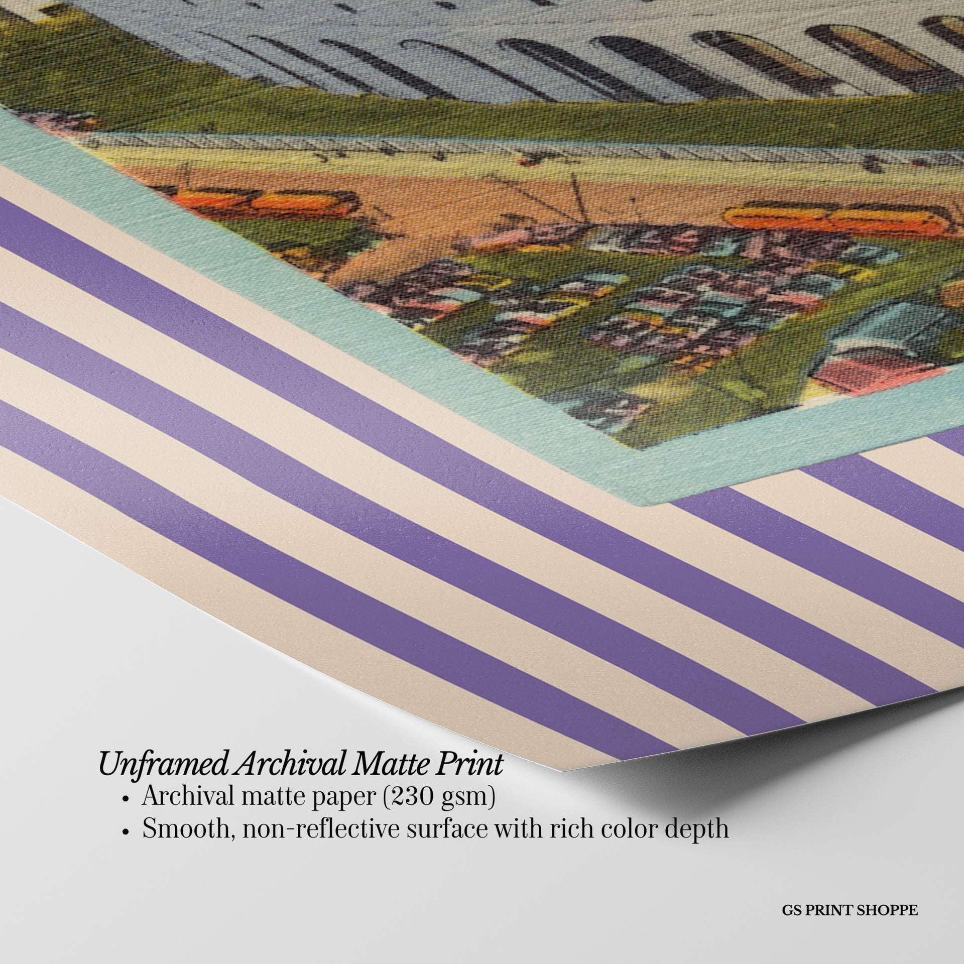 Northwestern Stadium Horizontal Art Print