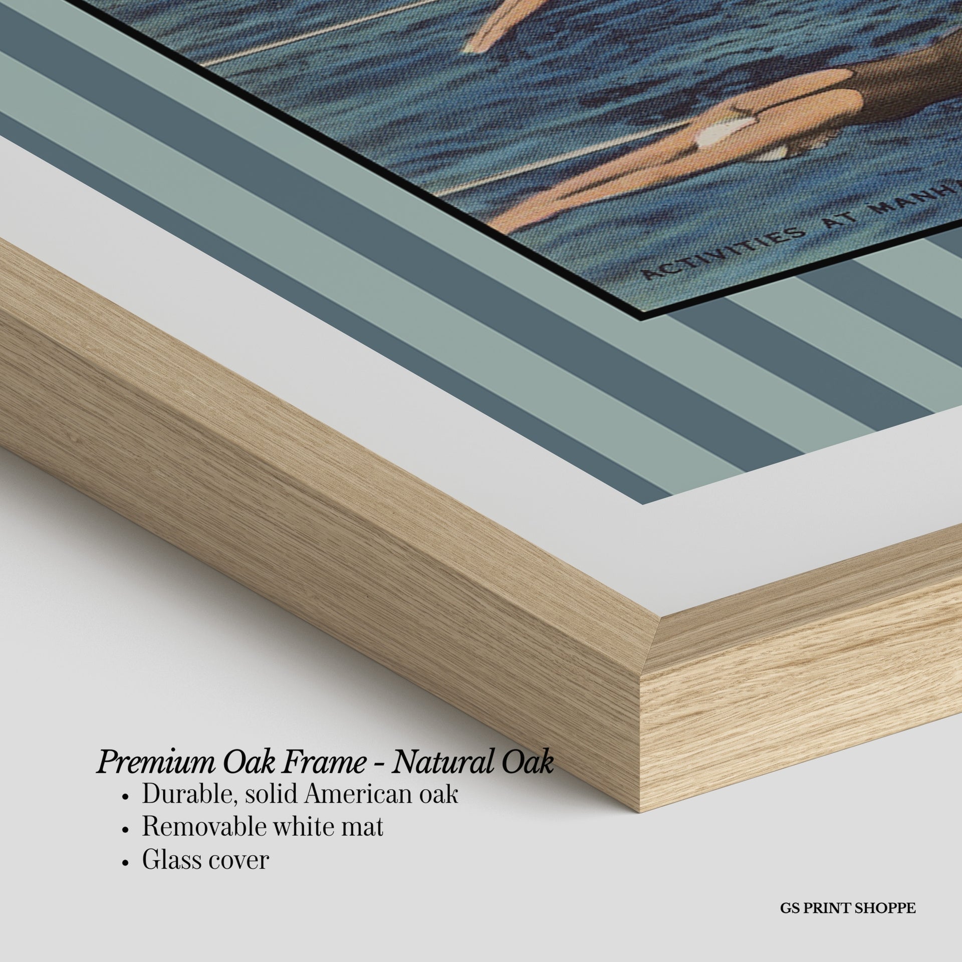 Swimmers Vertical Art Print