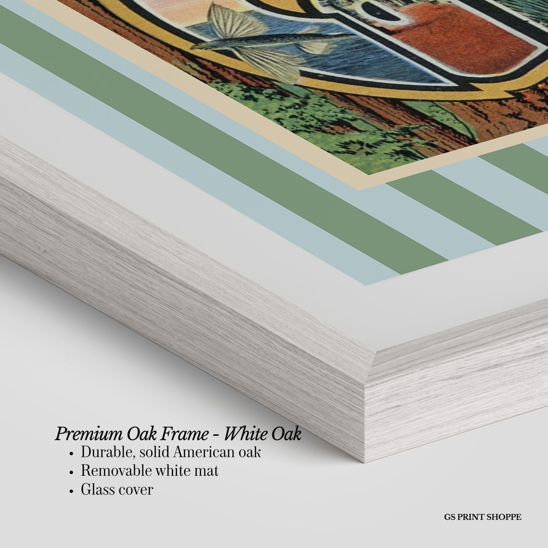 Greetings From California Horizontal Art Print