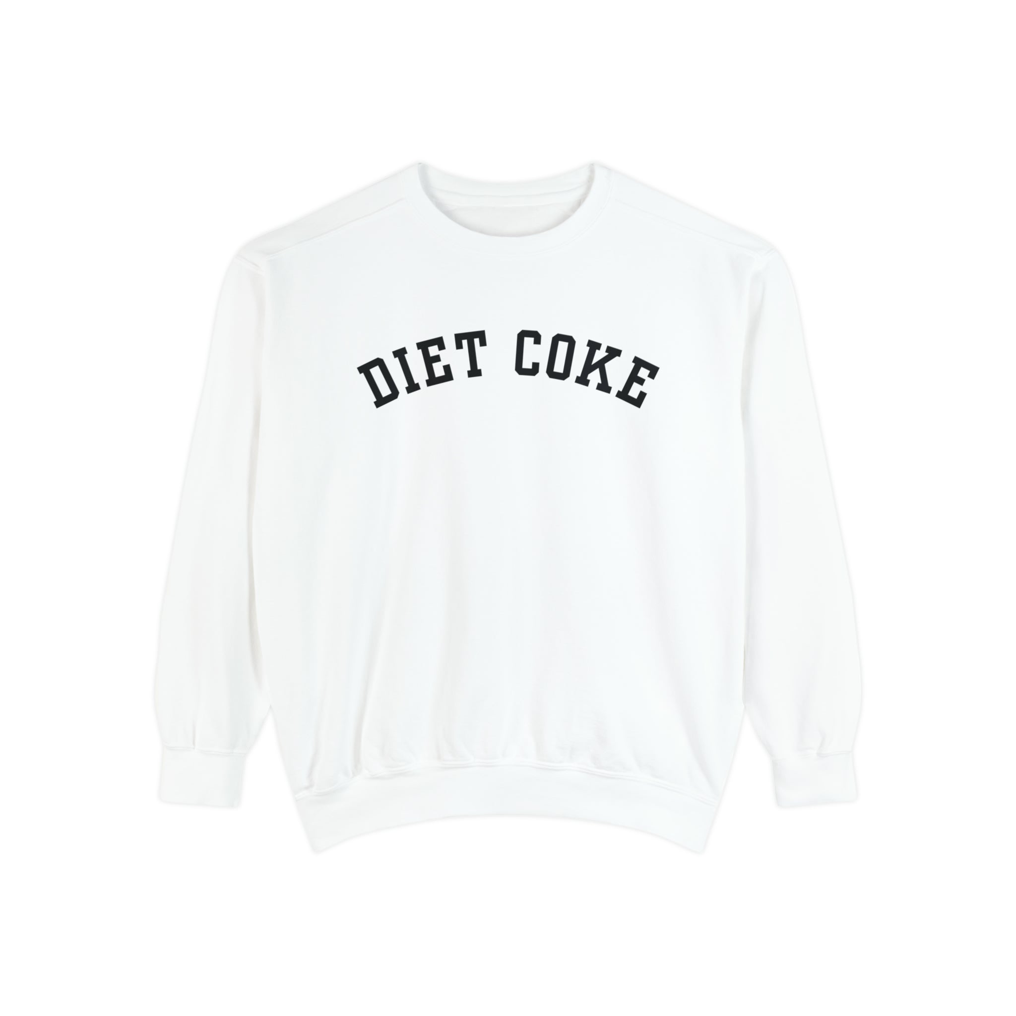 Diet Coke Letters Comfort Colors Crewneck Sweatshirt