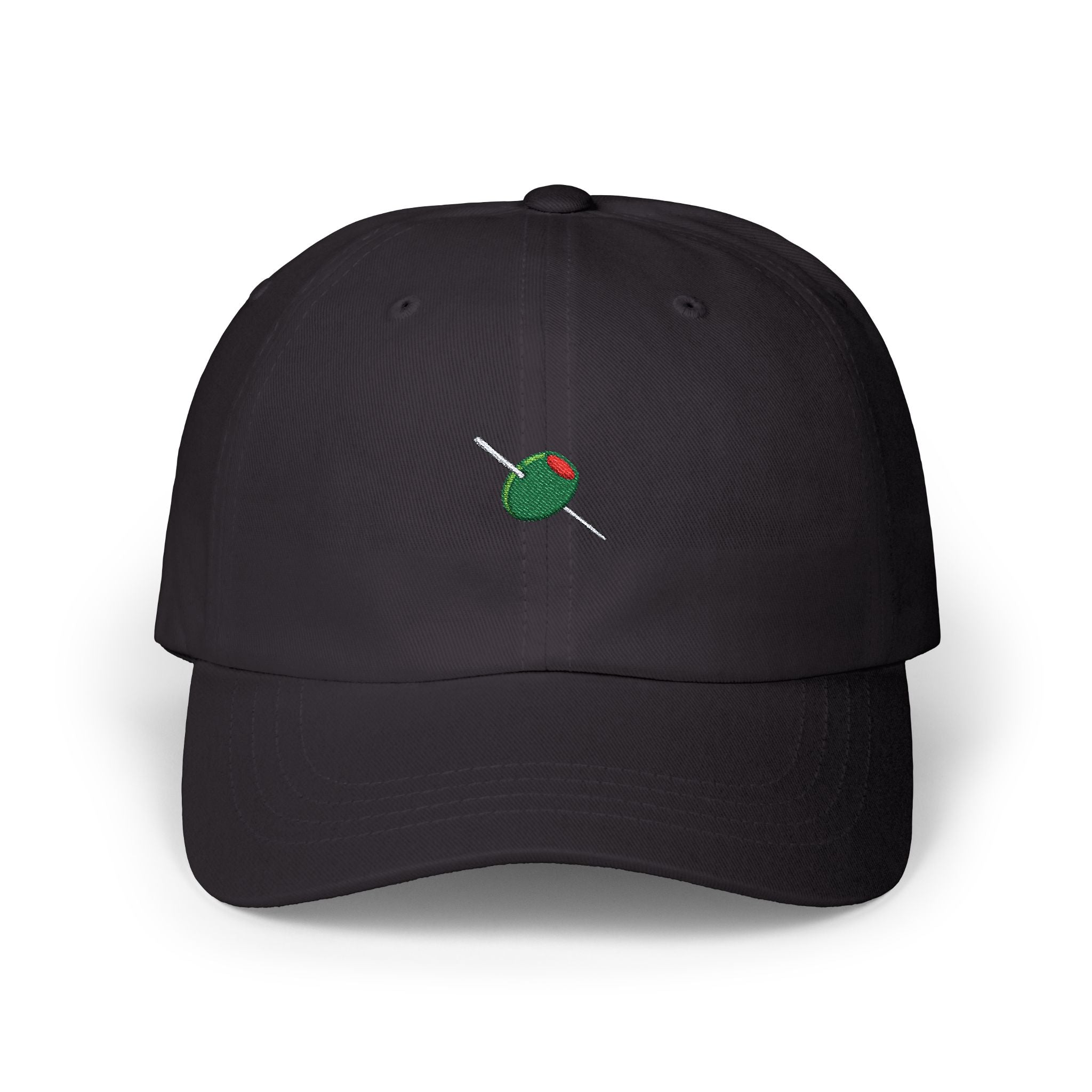 Martini Olive Embroidered Classic Dad Cap