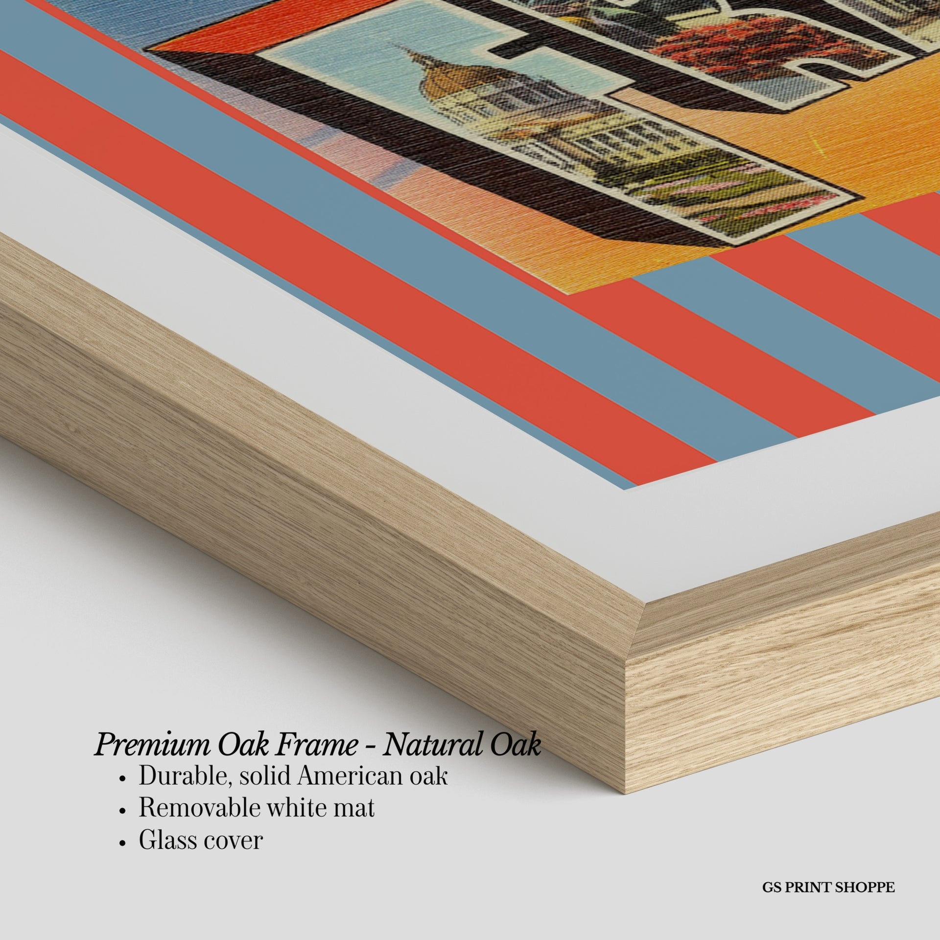 Greetings From San Francisco Horizontal Art Print