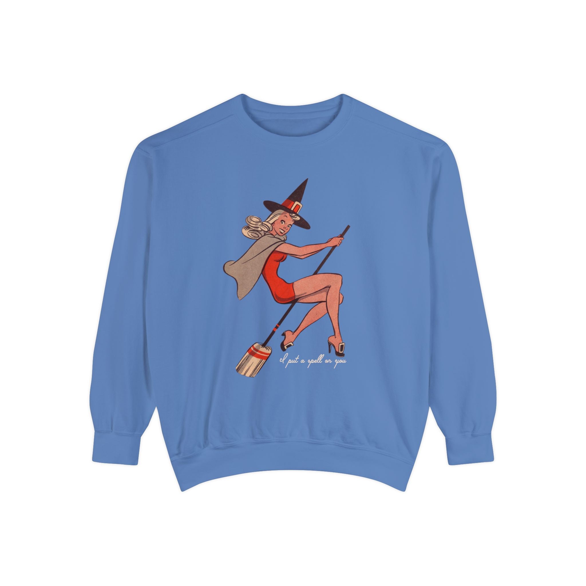 I Put a Spell On You Comfort Colors Crewneck Sweatshirt