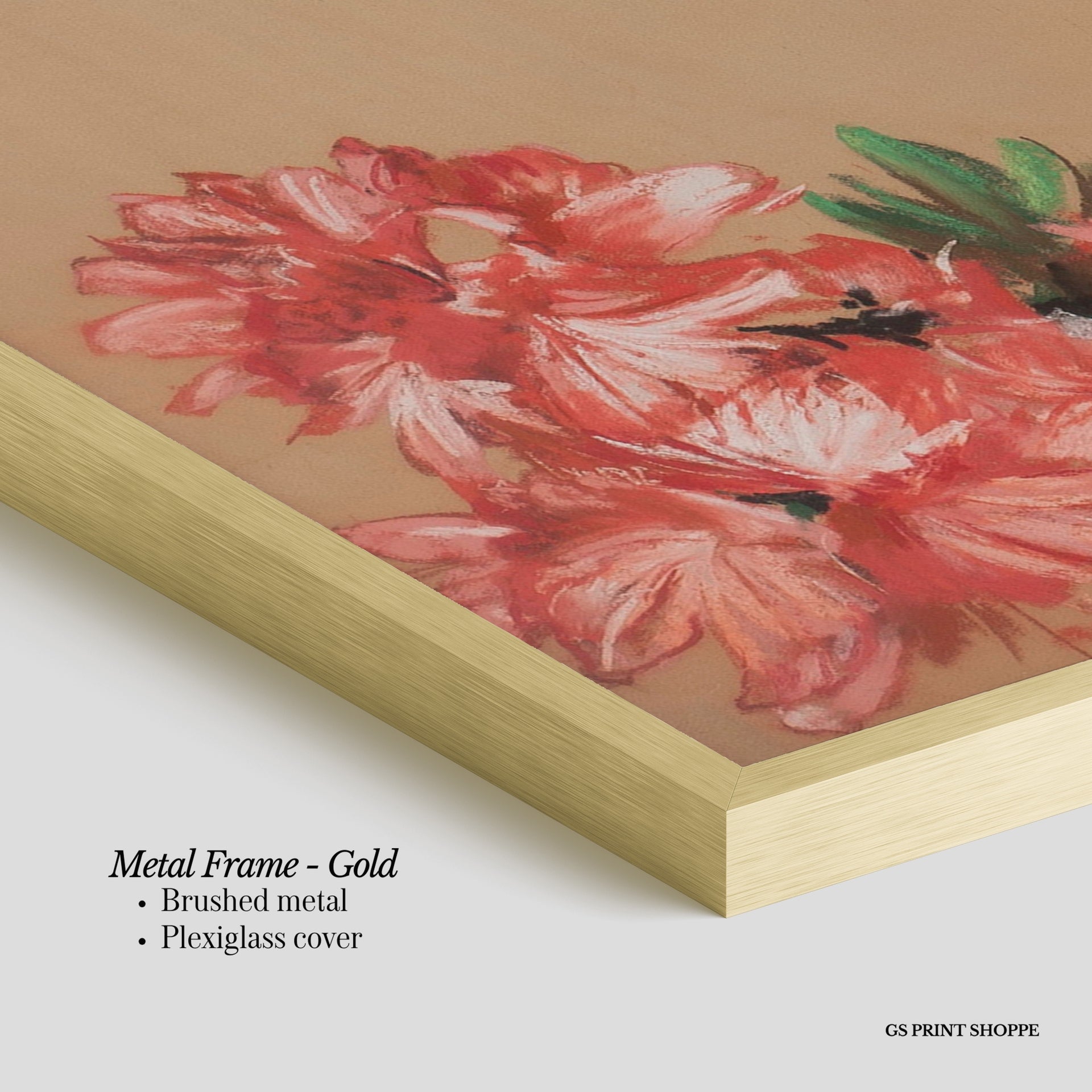 Pink Asaela Horizontal Art Print