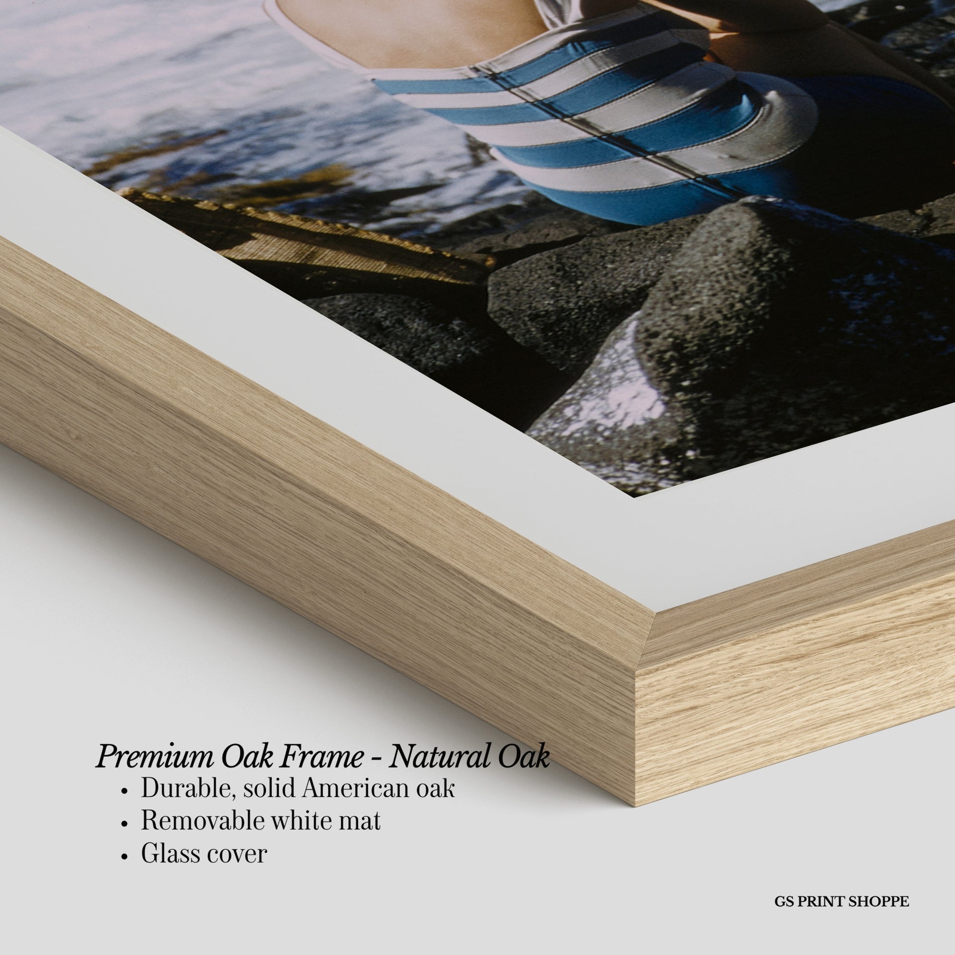 Crashing Waves Horizontal Art Print
