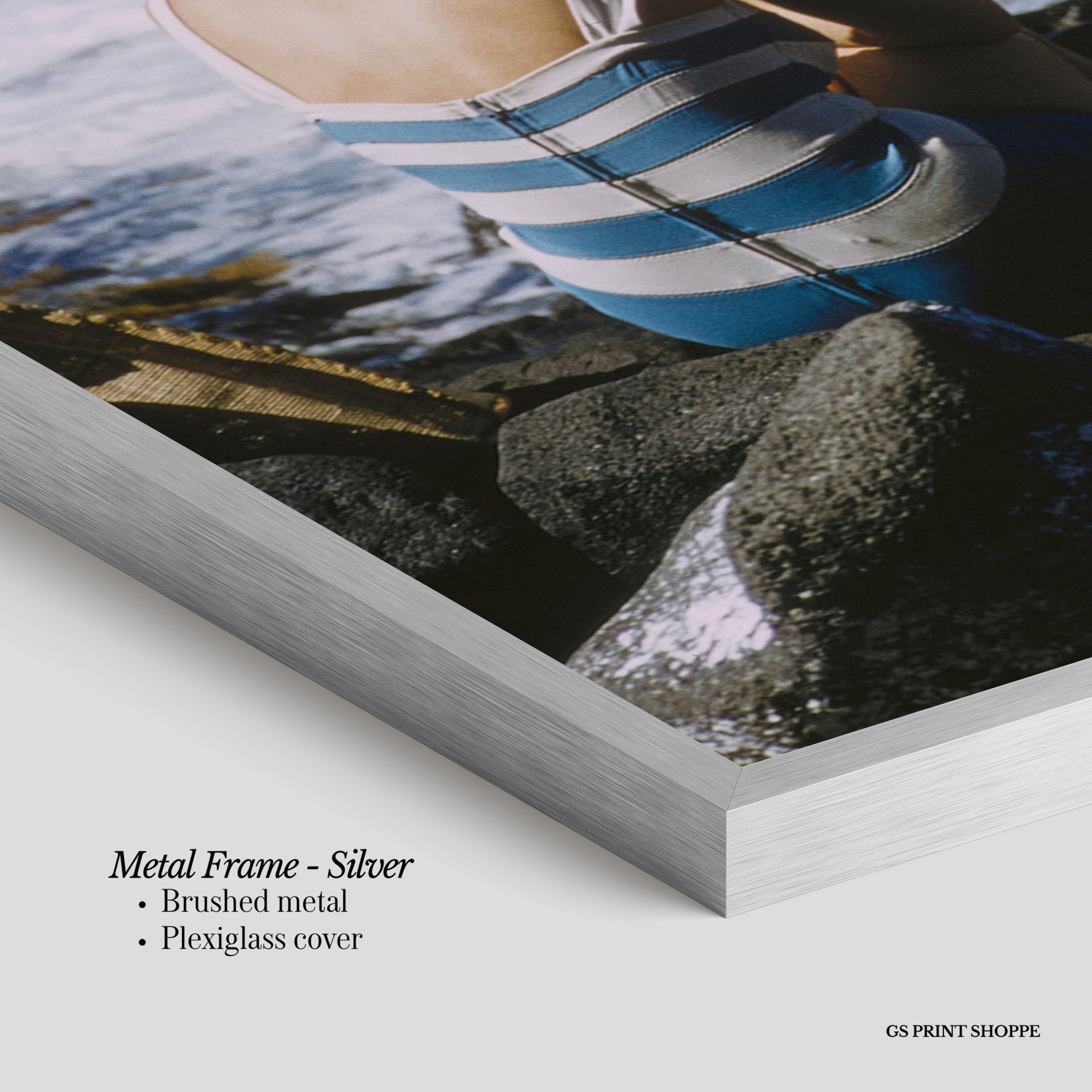 Crashing Waves Horizontal Art Print
