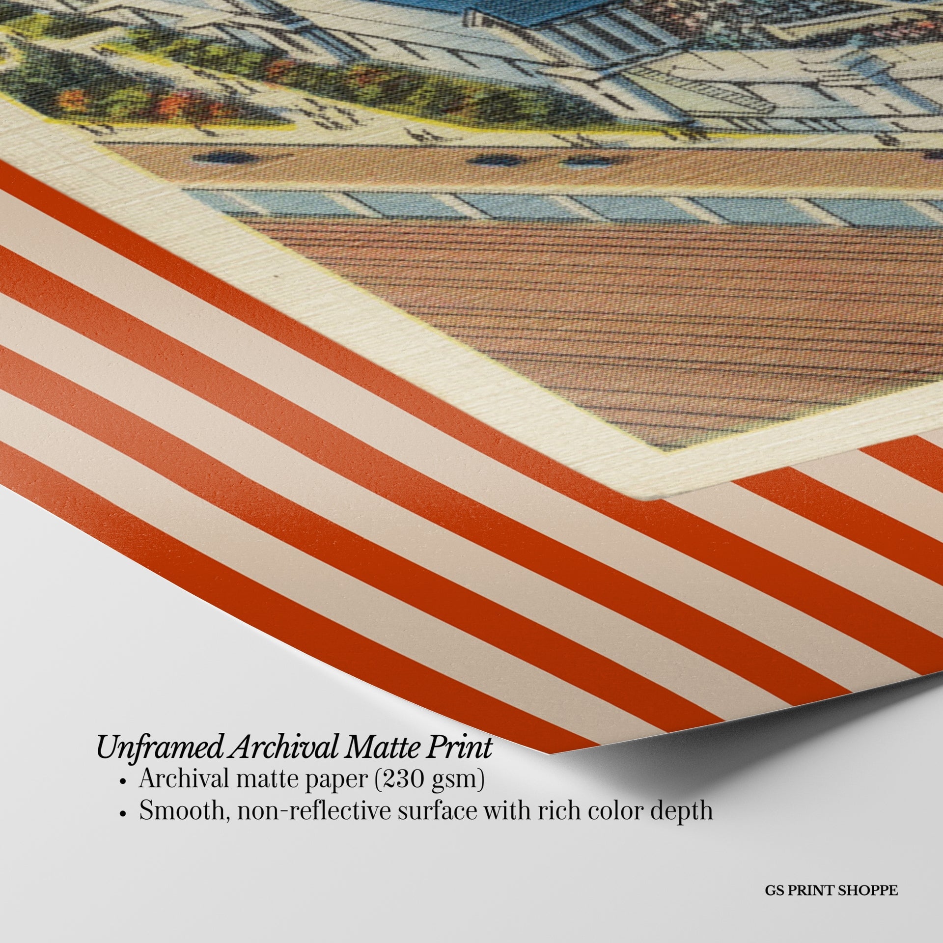 Soldier Field Horizontal Art Print