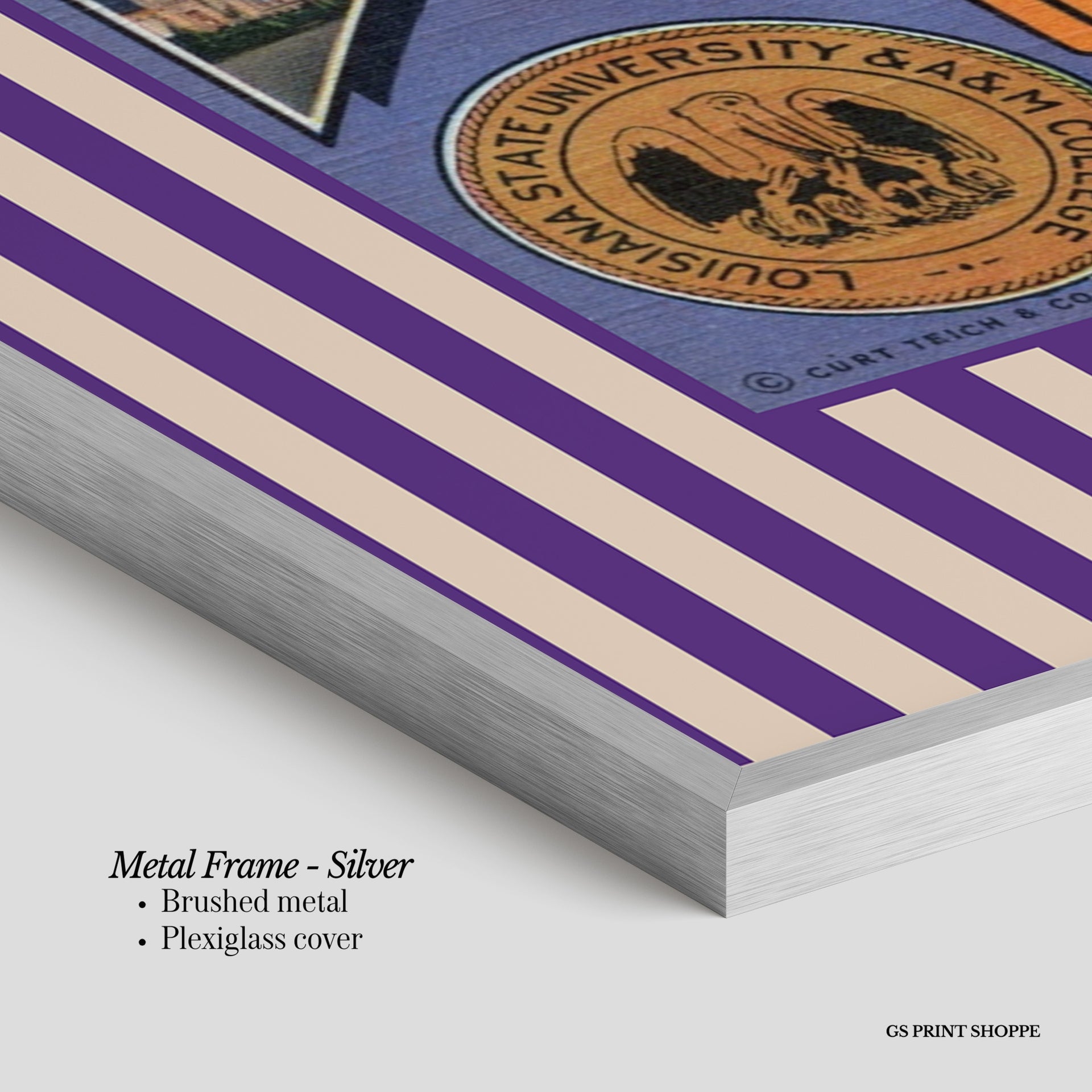 Louisiana State University Horizontal Art Print