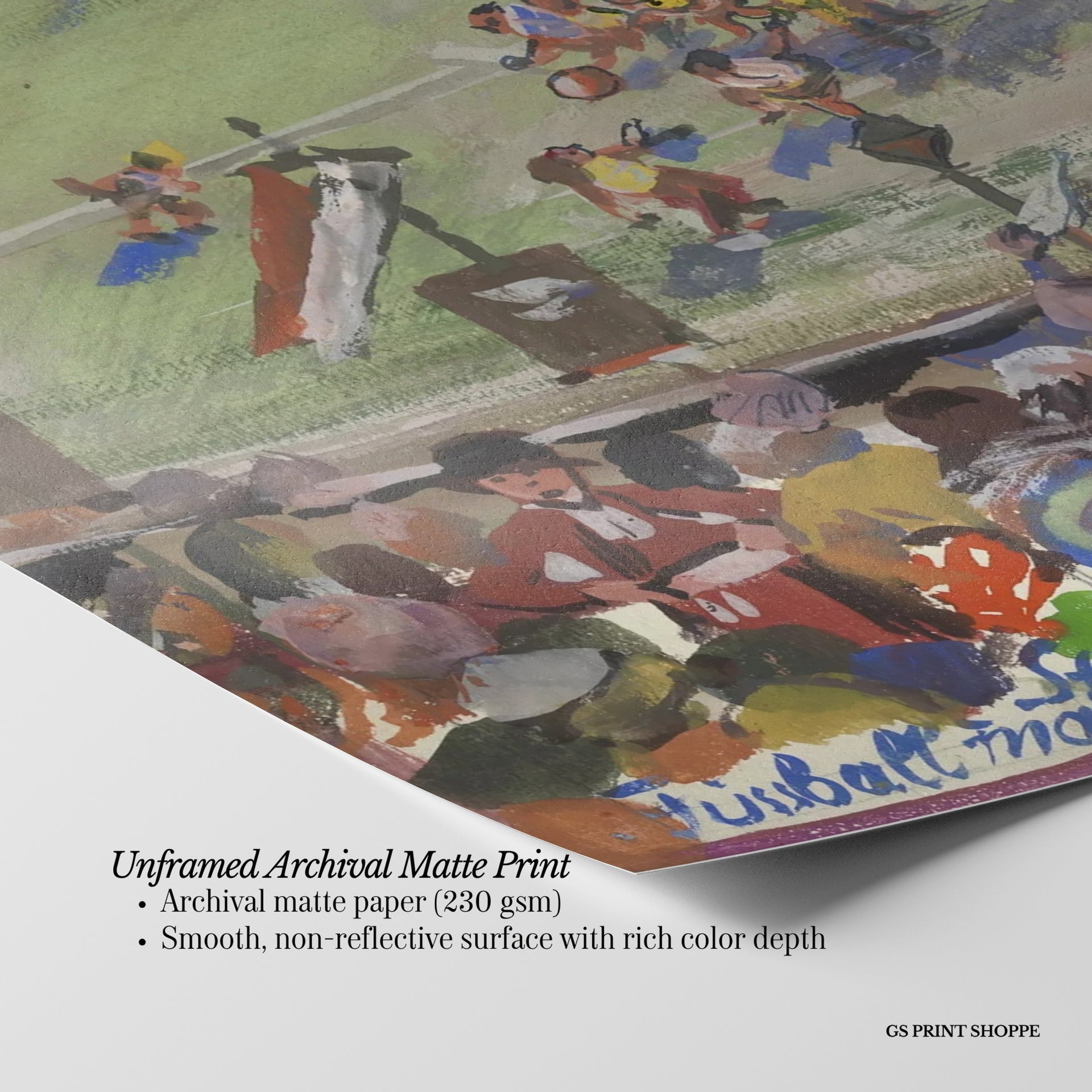Football Horizontal Art Print