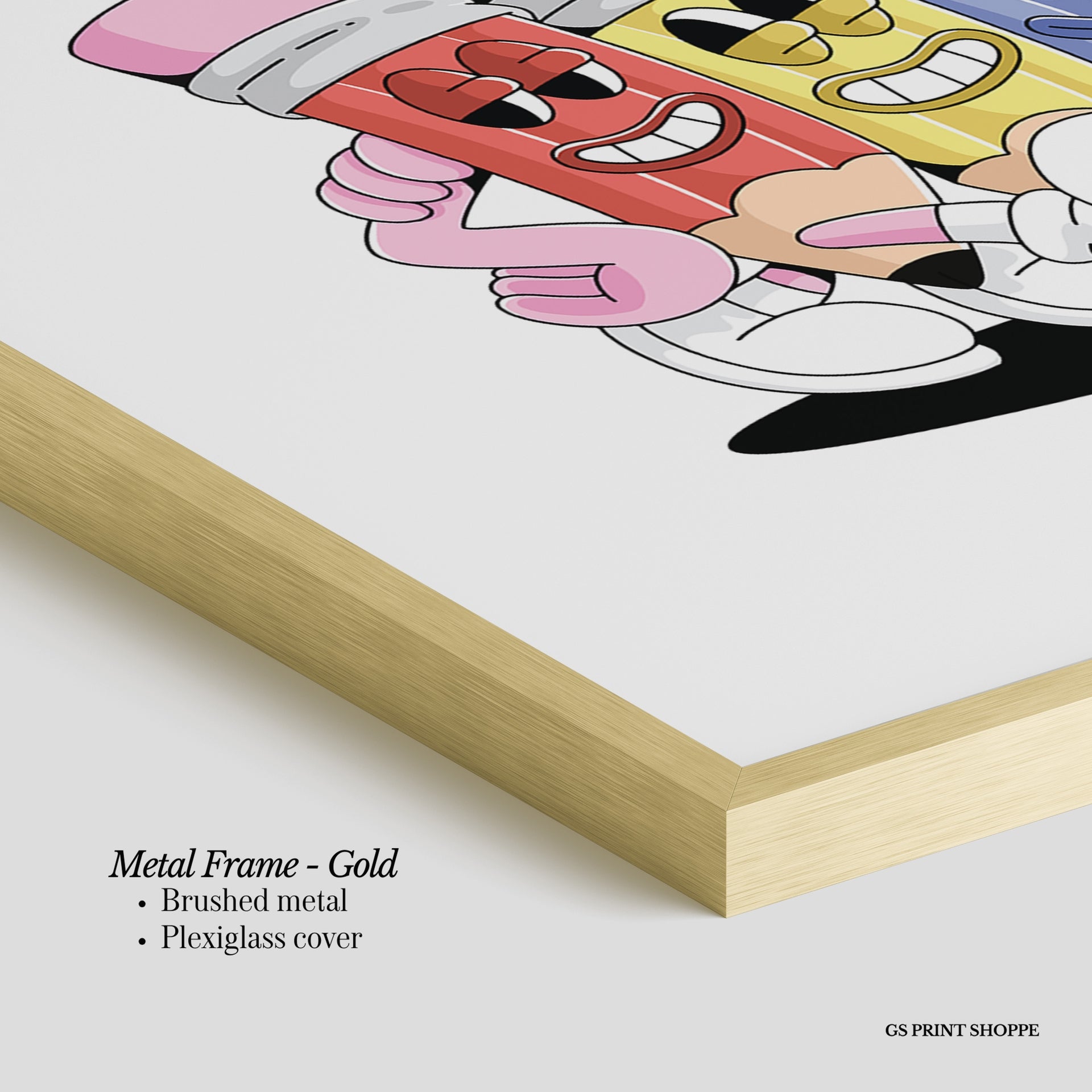 Learning is Fun When We Work Together Vertical Art Print
