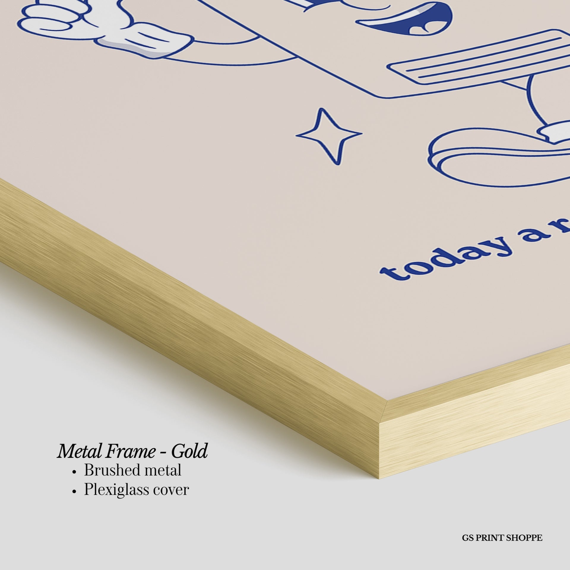 Book Club Vertical Art Print