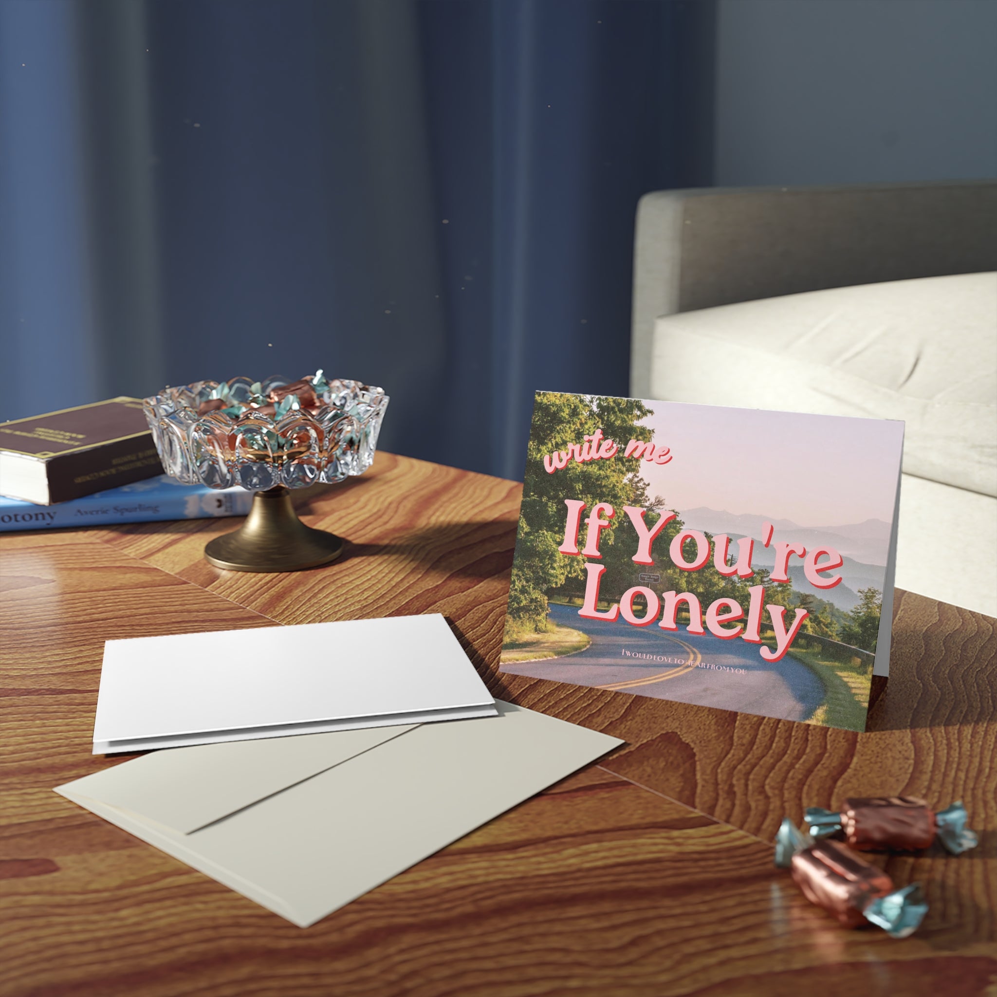 Write Me iI You're Lonely Stationery 