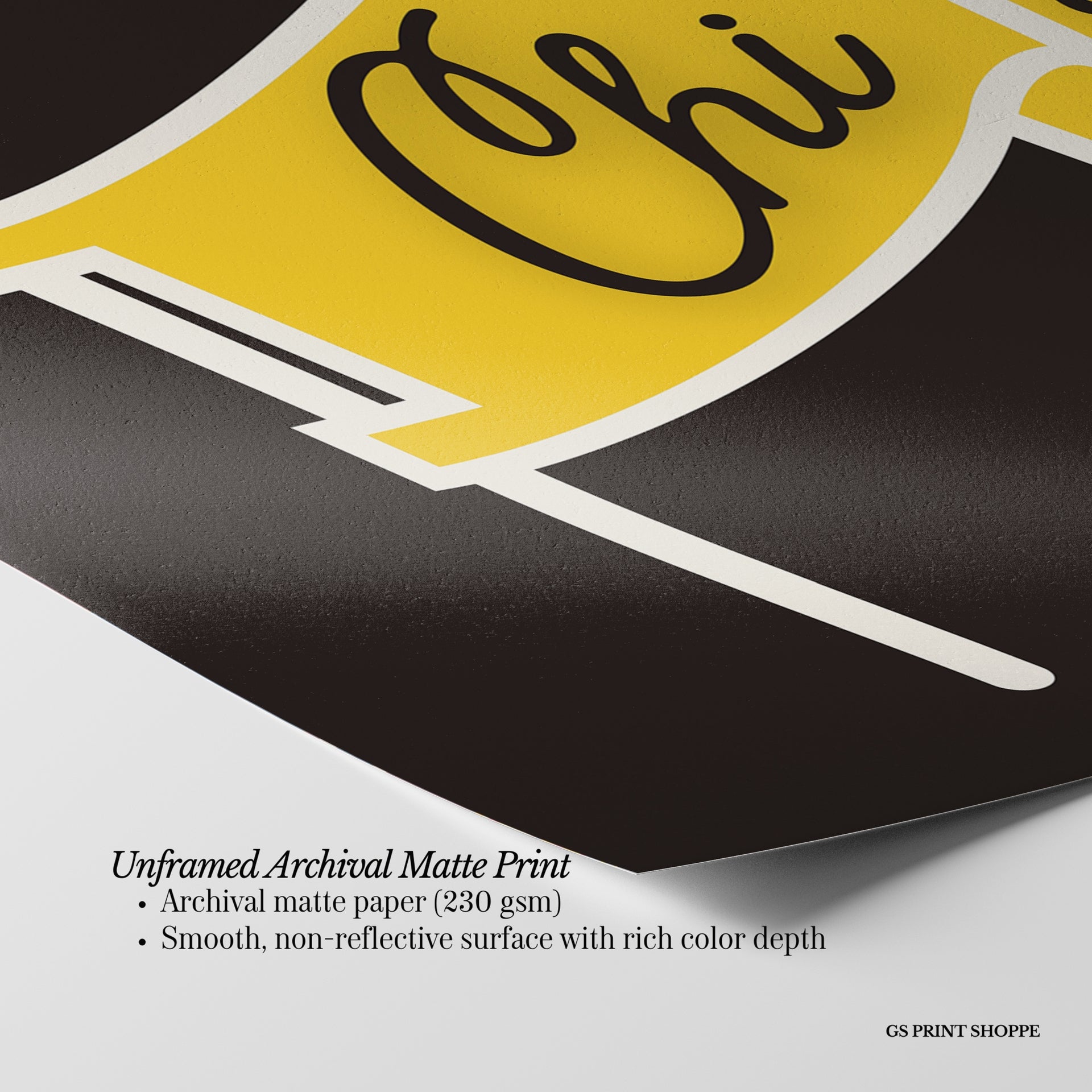 Chicago Pennant Flag Horizontal Art Print
