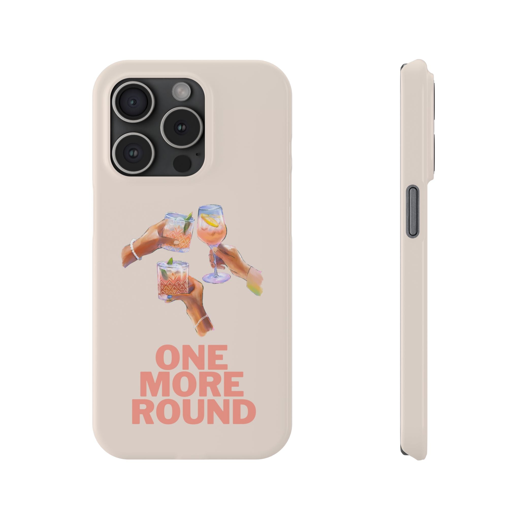 One More Round iPhone Phone Case