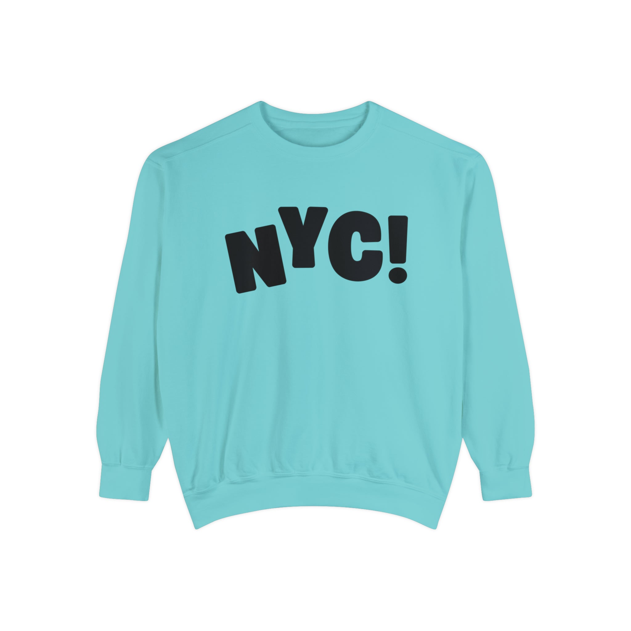 NYC New York Cit Comfort Colors Crewneck Sweatshirt