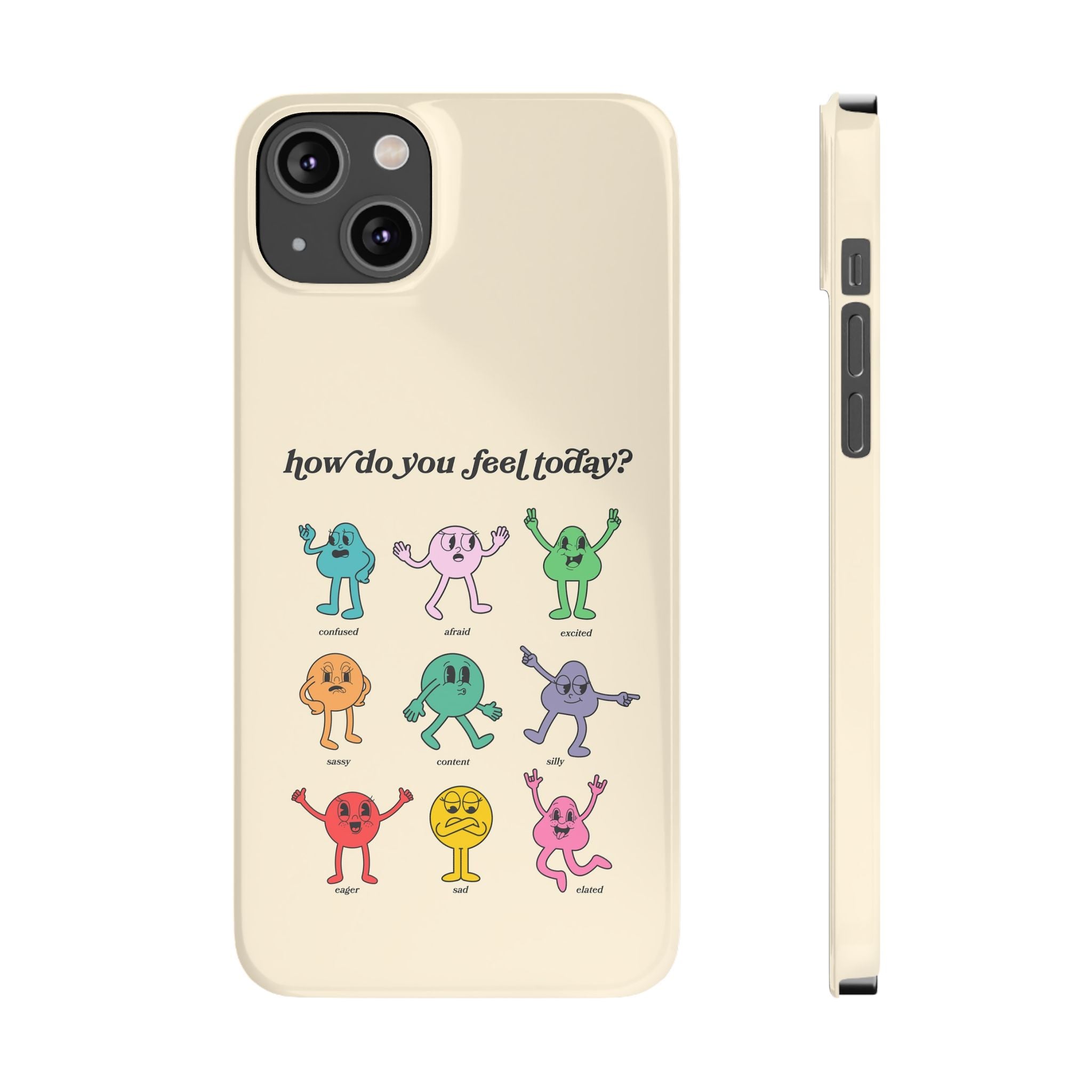 How Do You Feel Today iPhone Case