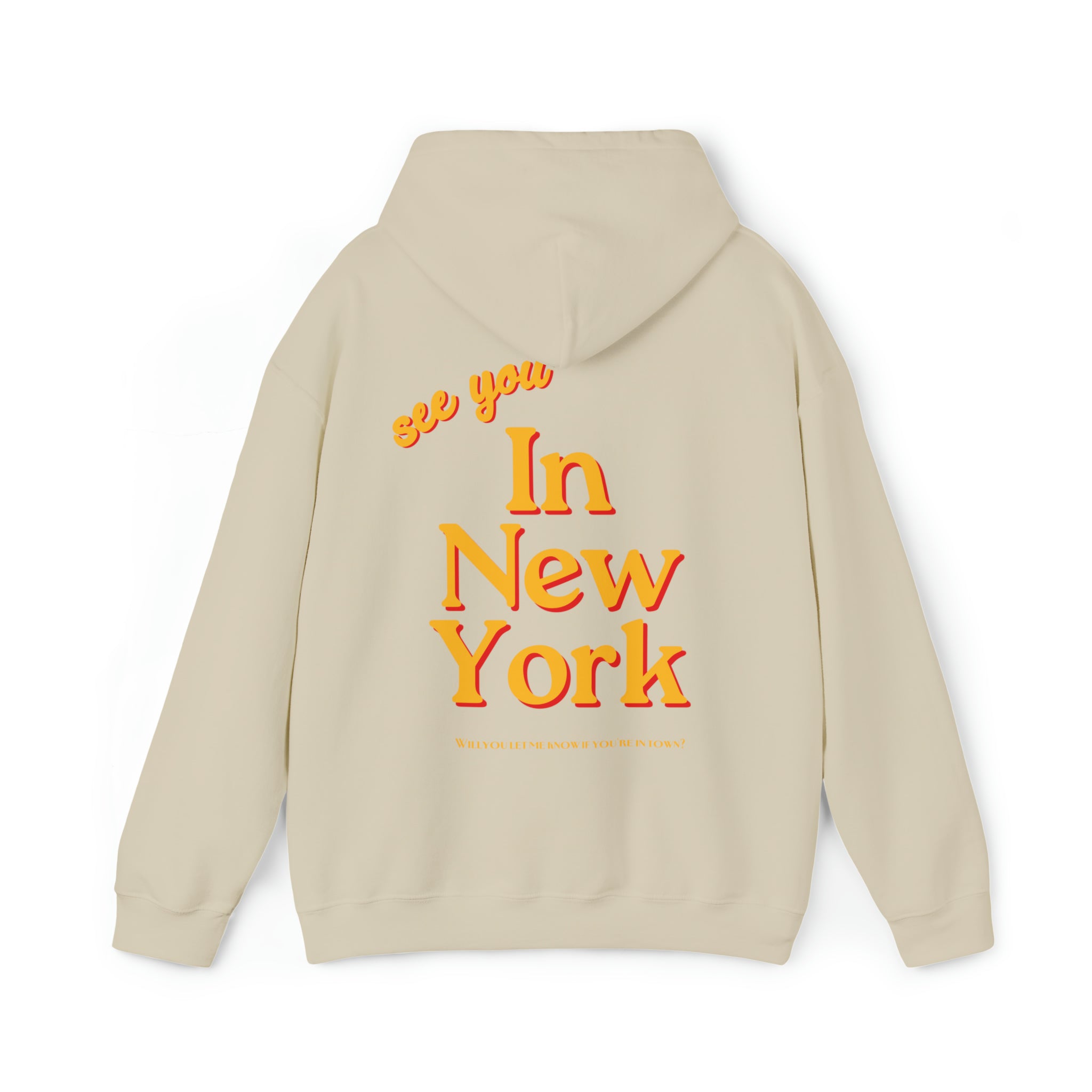 See You In New York Hoodie Sweatshirt