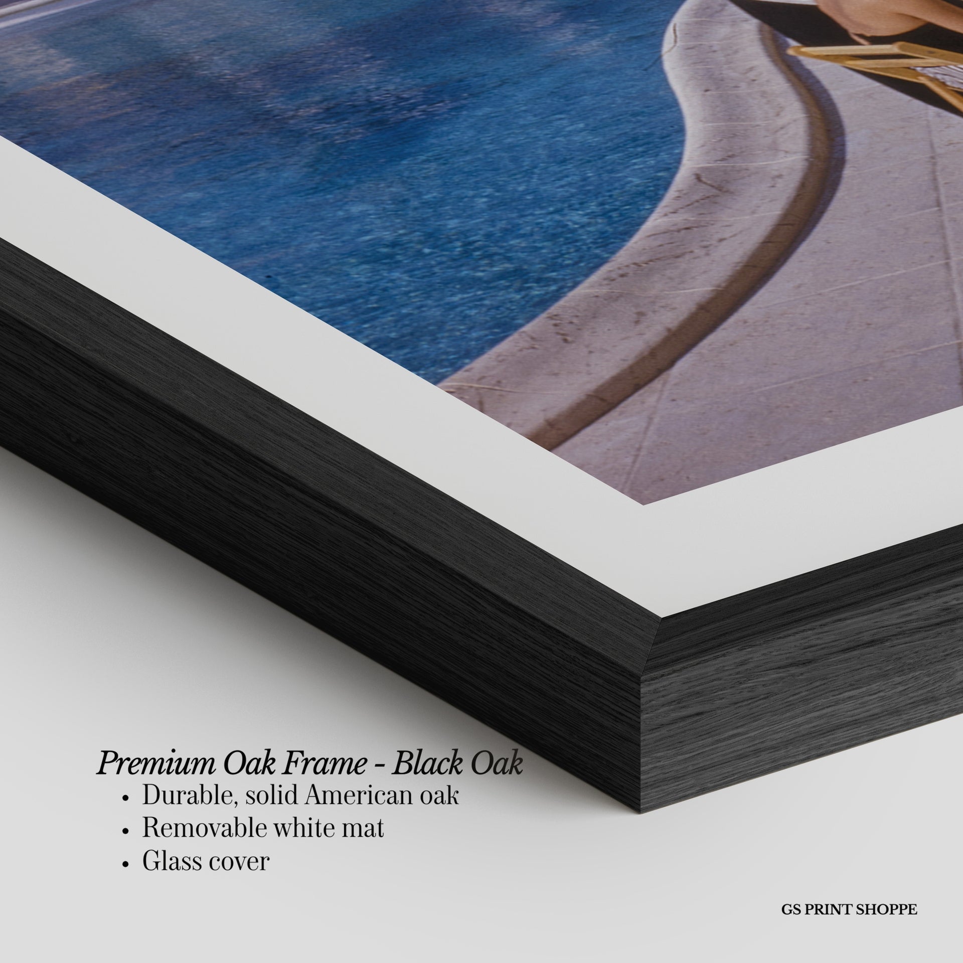 Resort Poolside Vertical Art Print