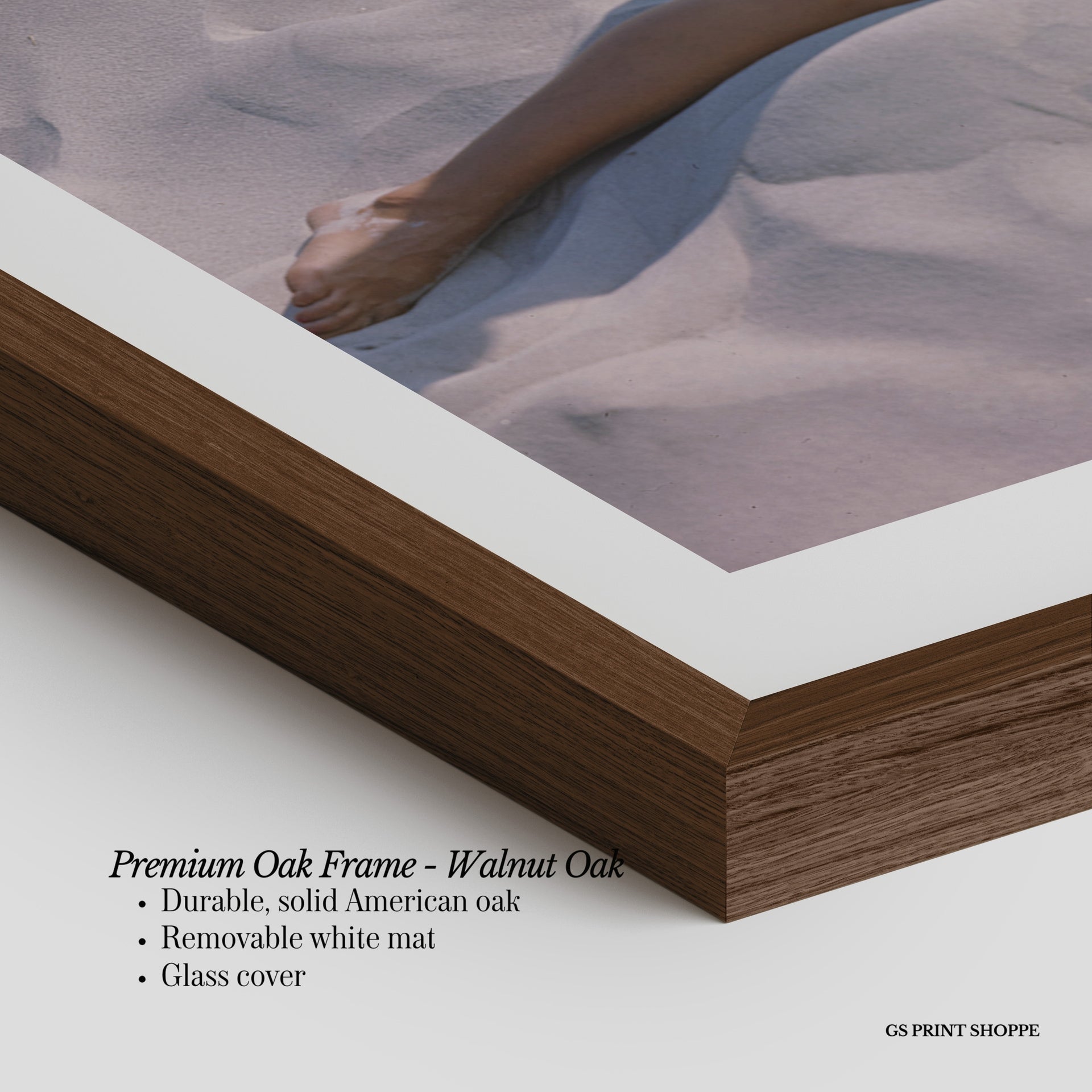 Sand Dunes Swimsuit Vertical Art Print