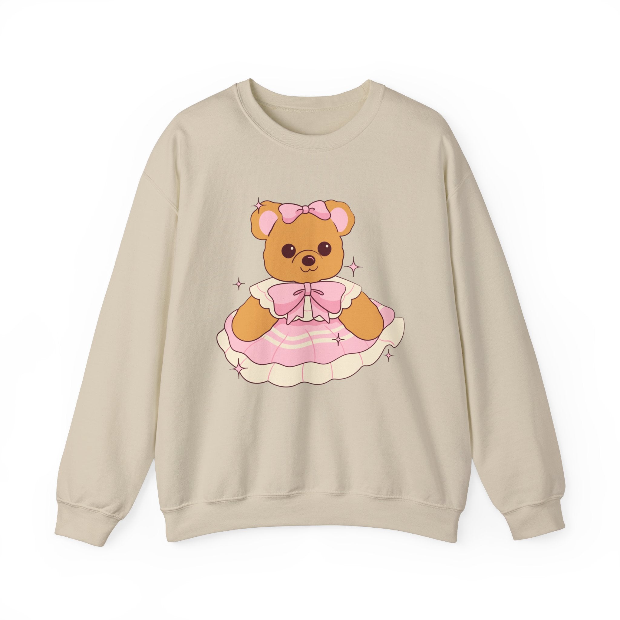 Cute Teddy Couquette Valentine Crewneck Sweatshirt