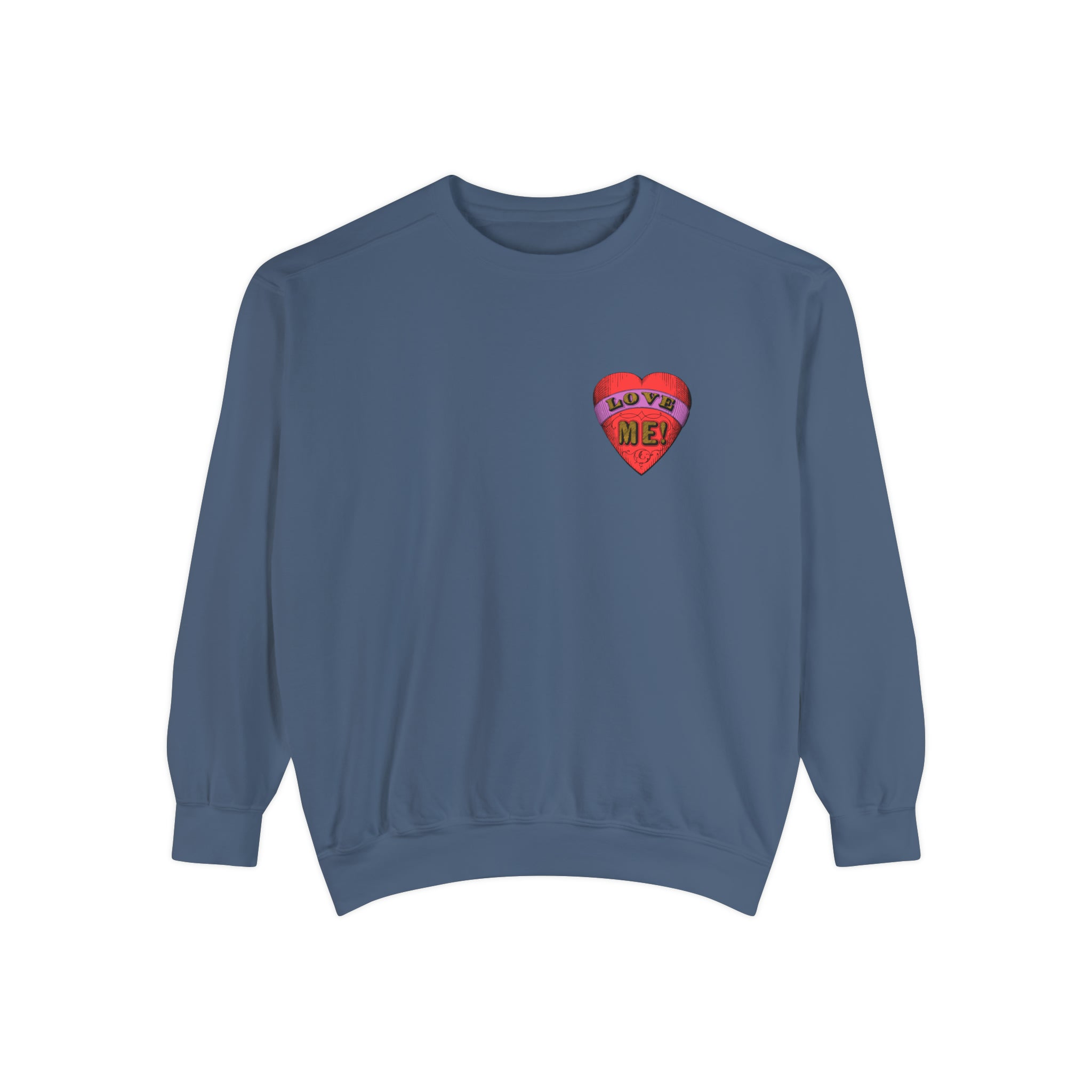 Love Me Vintage Valentine Comfort Colors Crewneck