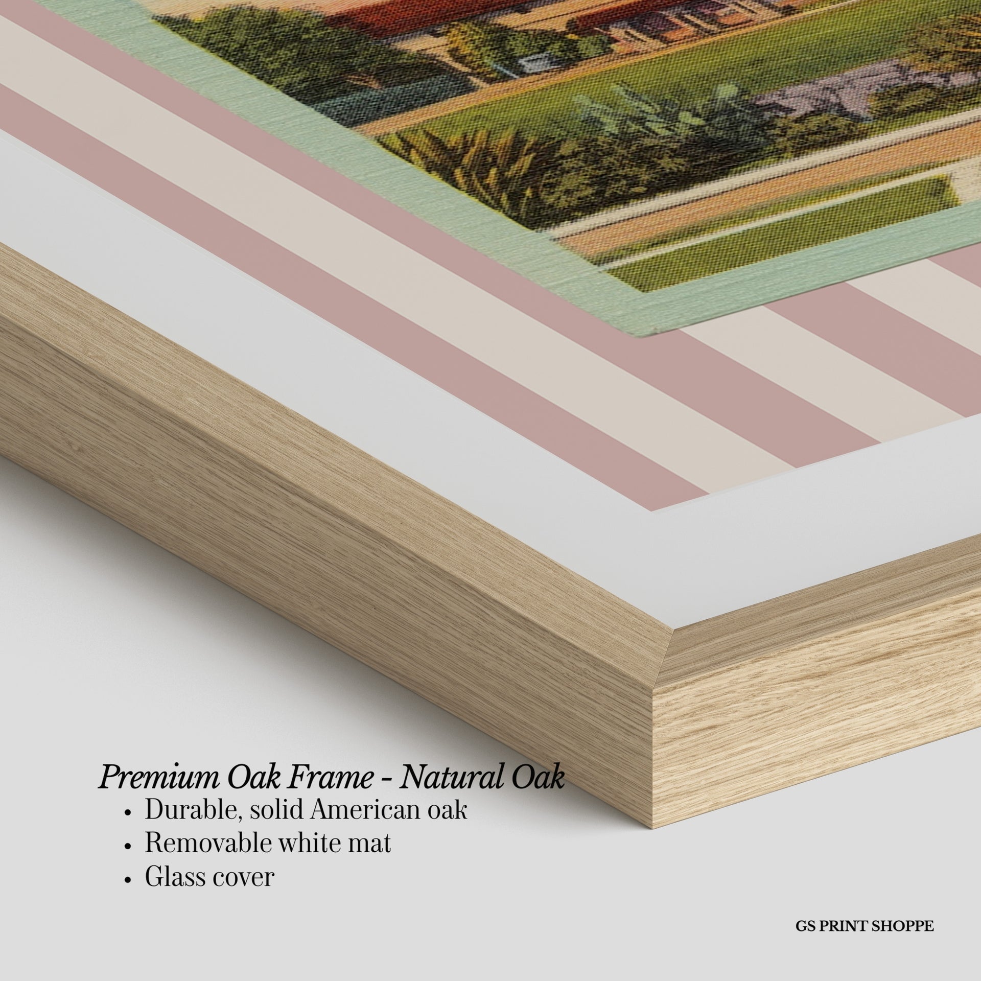 Mission Santa Barbara Horizontal Art Print