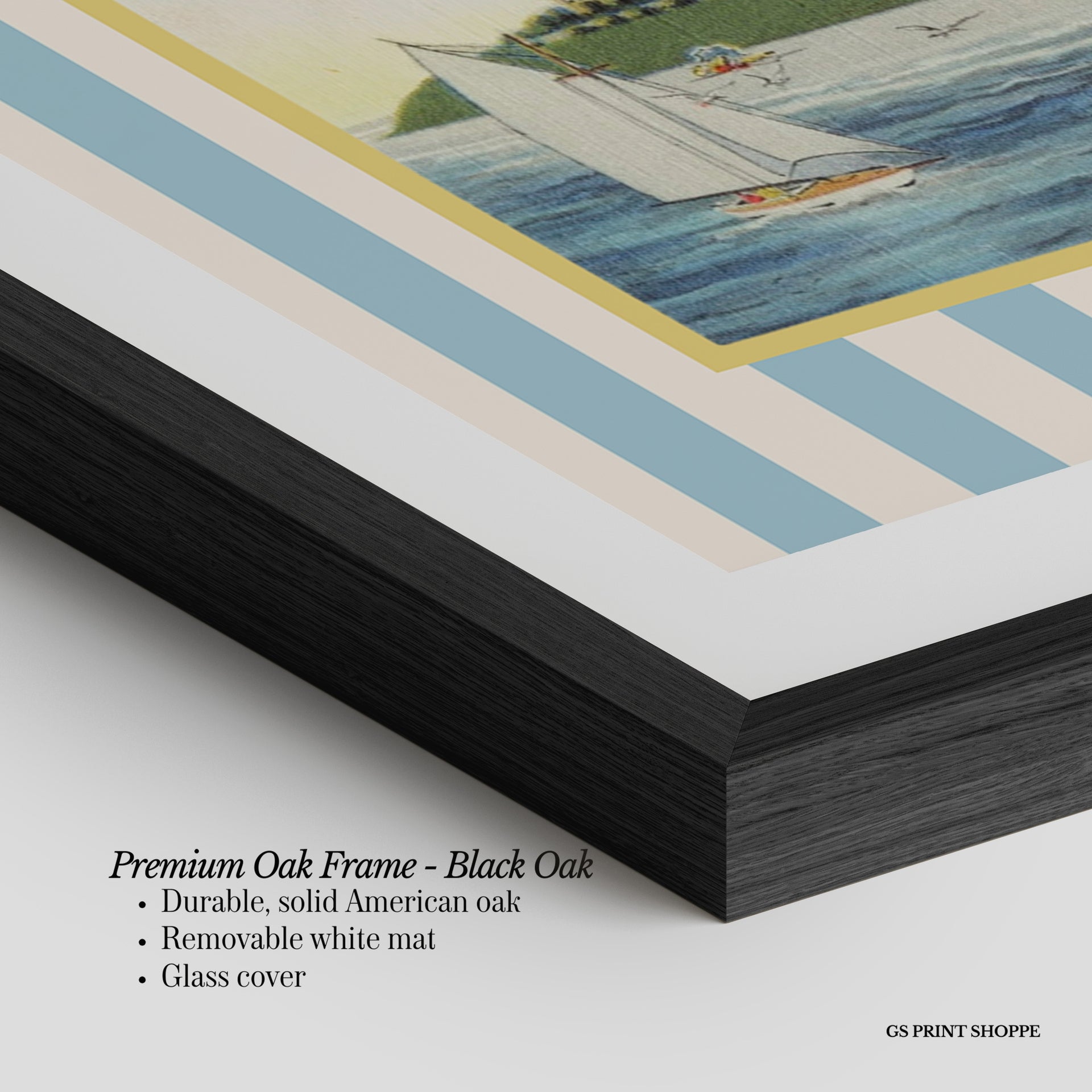 Terrace Gables Horizontal Art Print