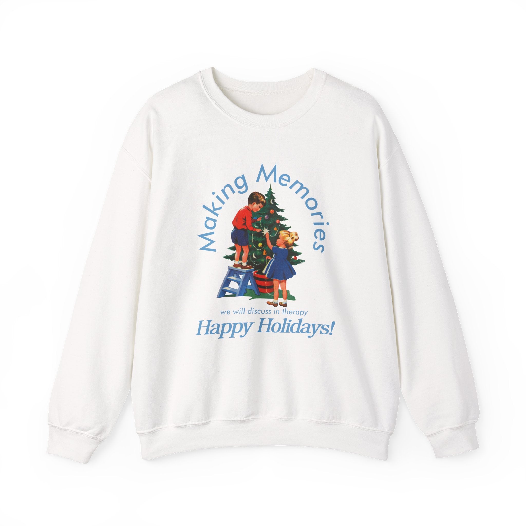 Making Memories Holiday Gildan Crewneck Sweatshirt