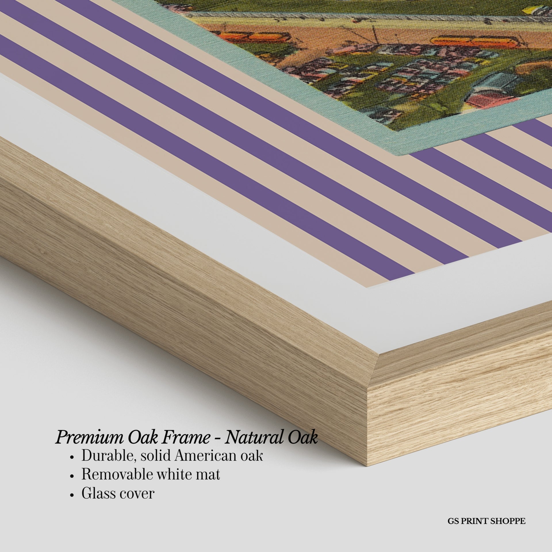 Northwestern Stadium Horizontal Art Print