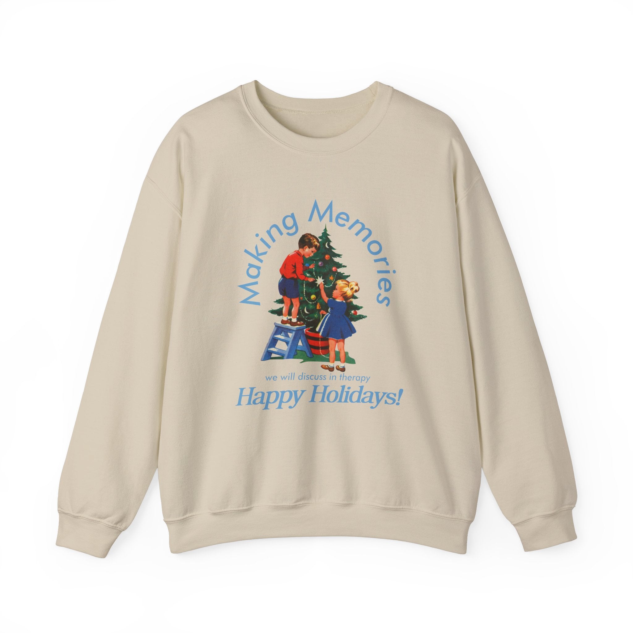 Making Memories Holiday Gildan Crewneck Sweatshirt