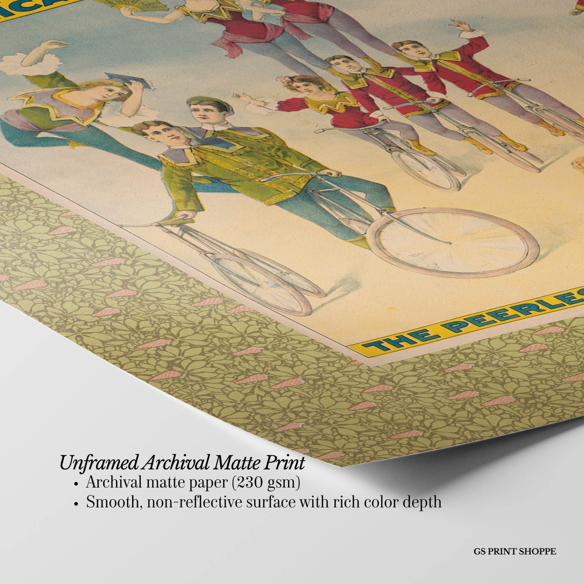 Forepaugh Circus Horizontal Art Print