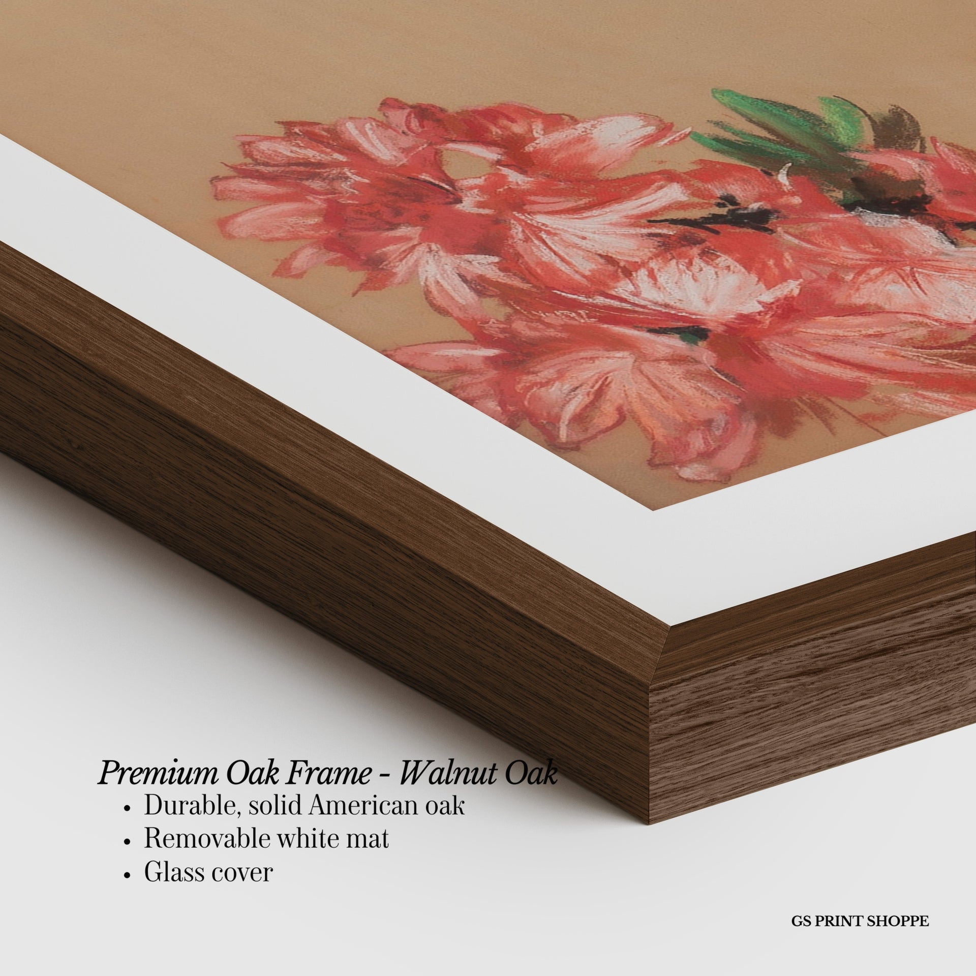 Pink Asaela Horizontal Art Print