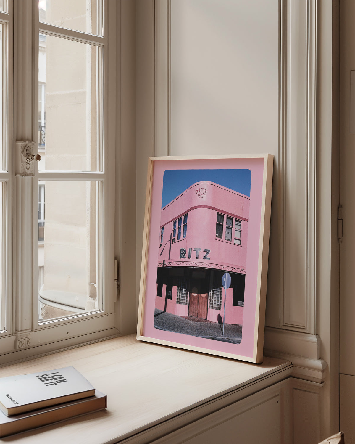 The Ritz Perth Artwork The Ritz Vertical Art Print