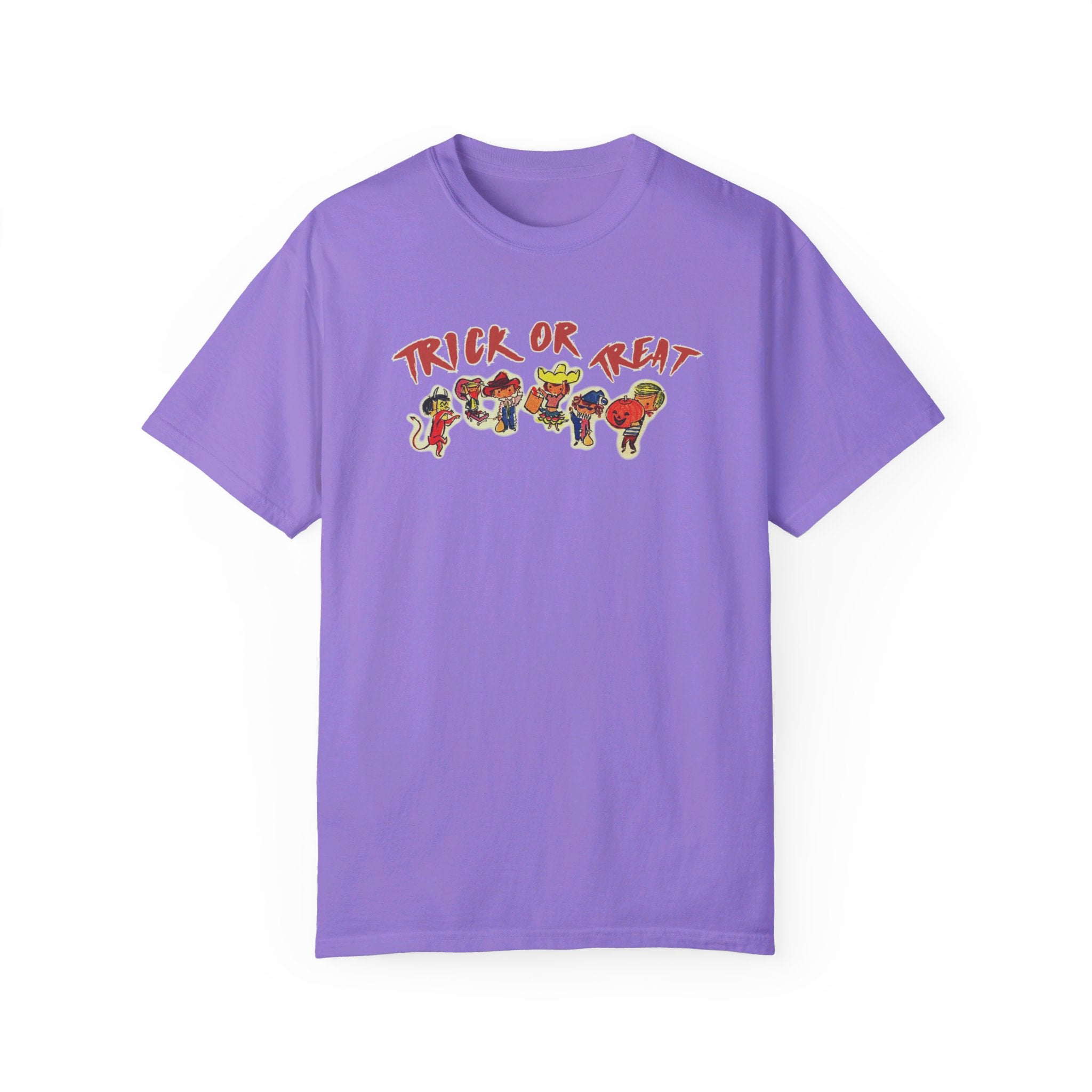 Trick Or Treat Halloween Comfort Colors T Shirt