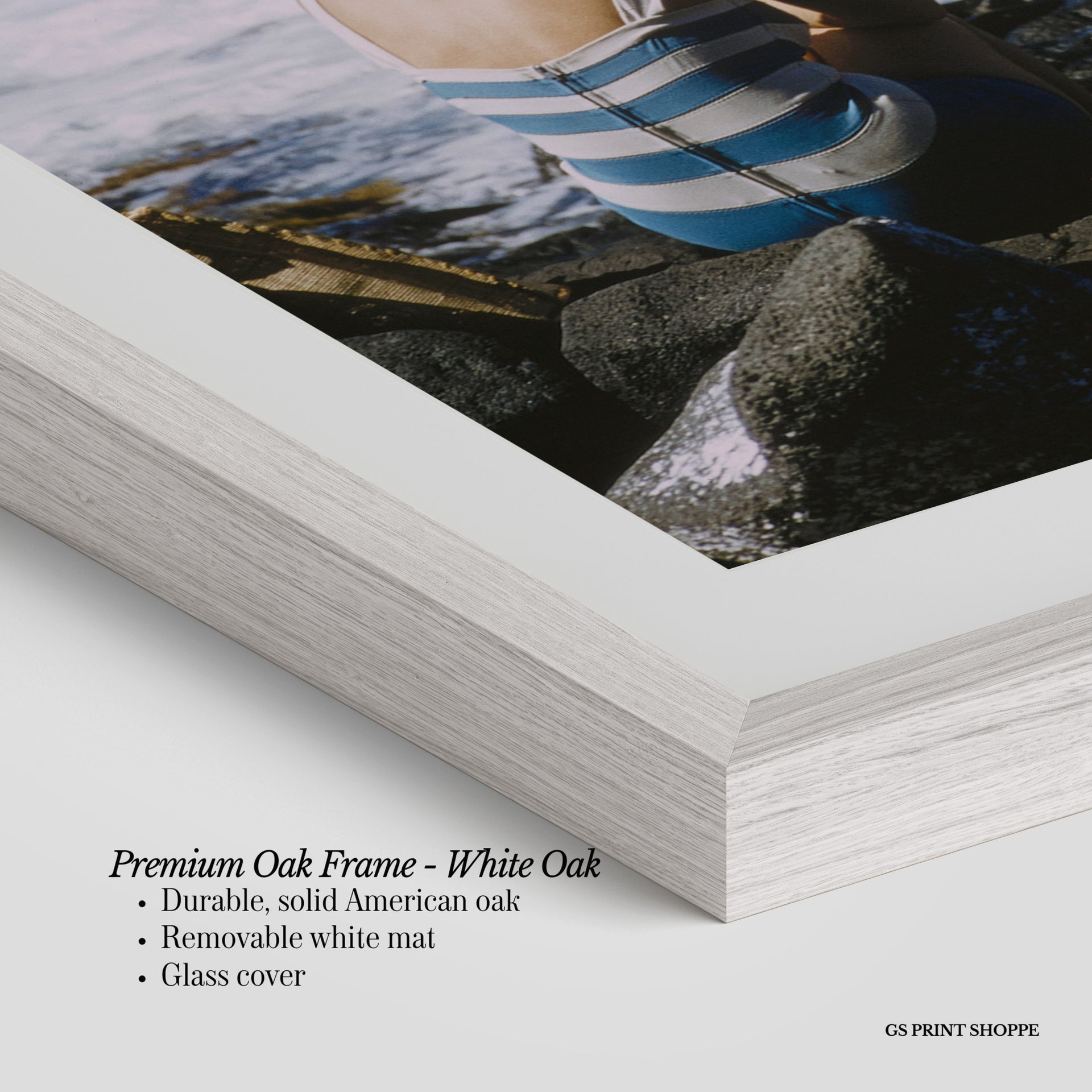 Crashing Waves Horizontal Art Print