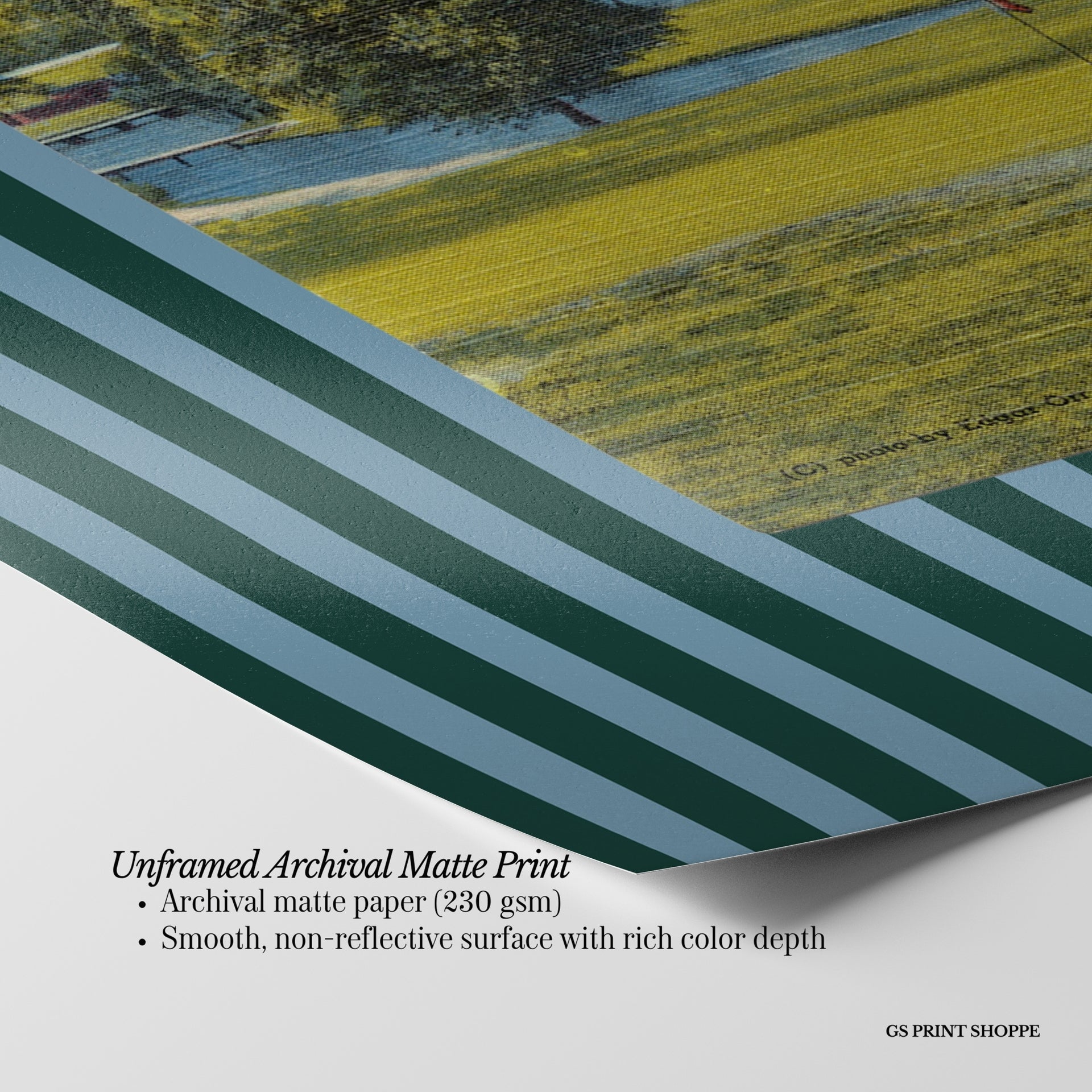 East Lake Golf Course Horizontal Art Print