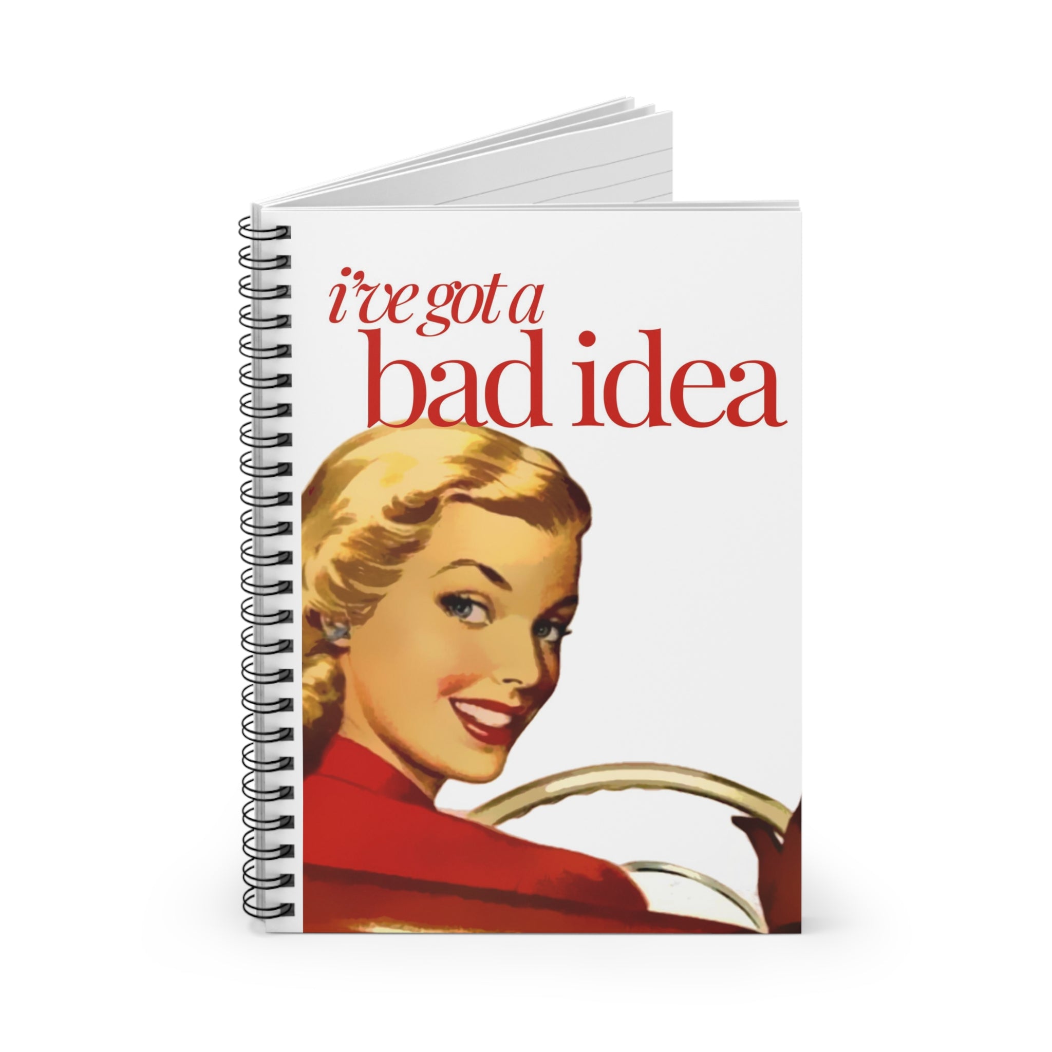 Bad Idea Spiral Notebook
