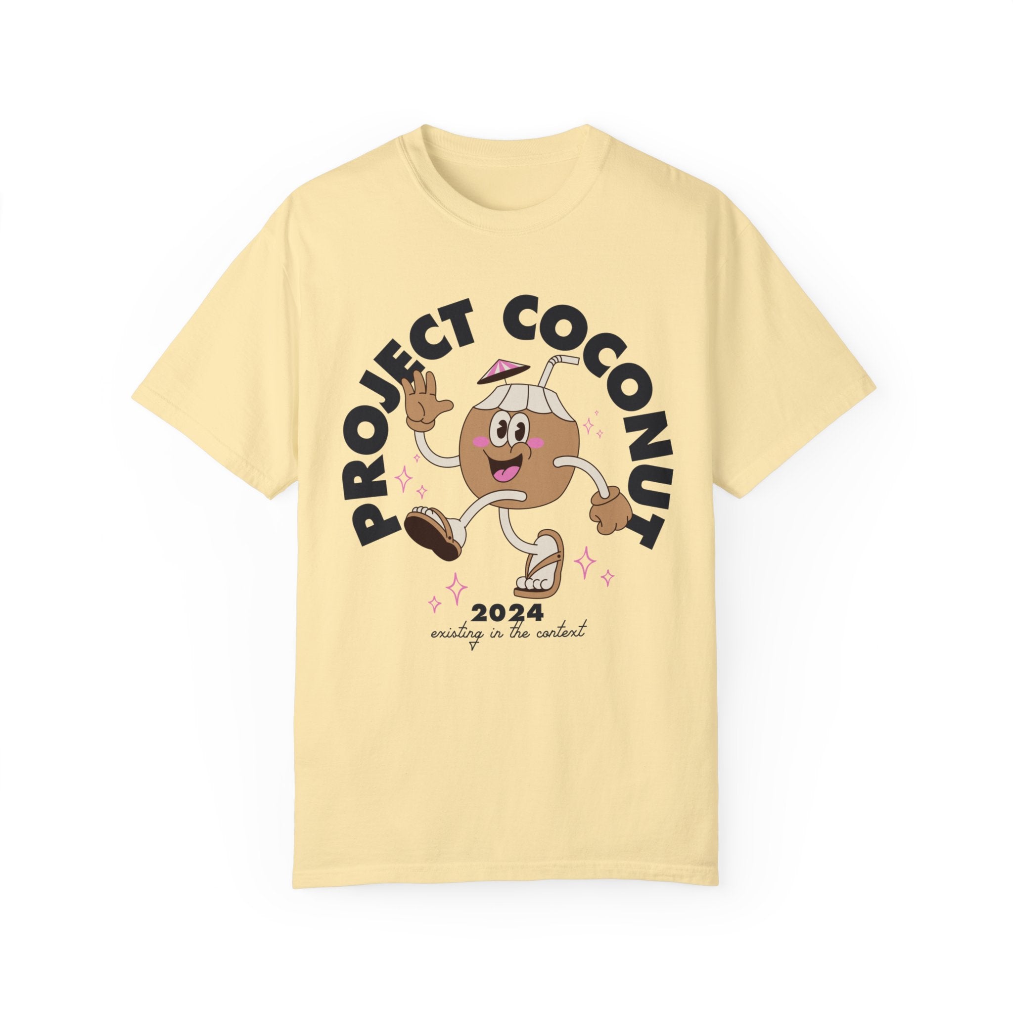 Project Coconut Kamala 2024 Comfort Colors T Shirt