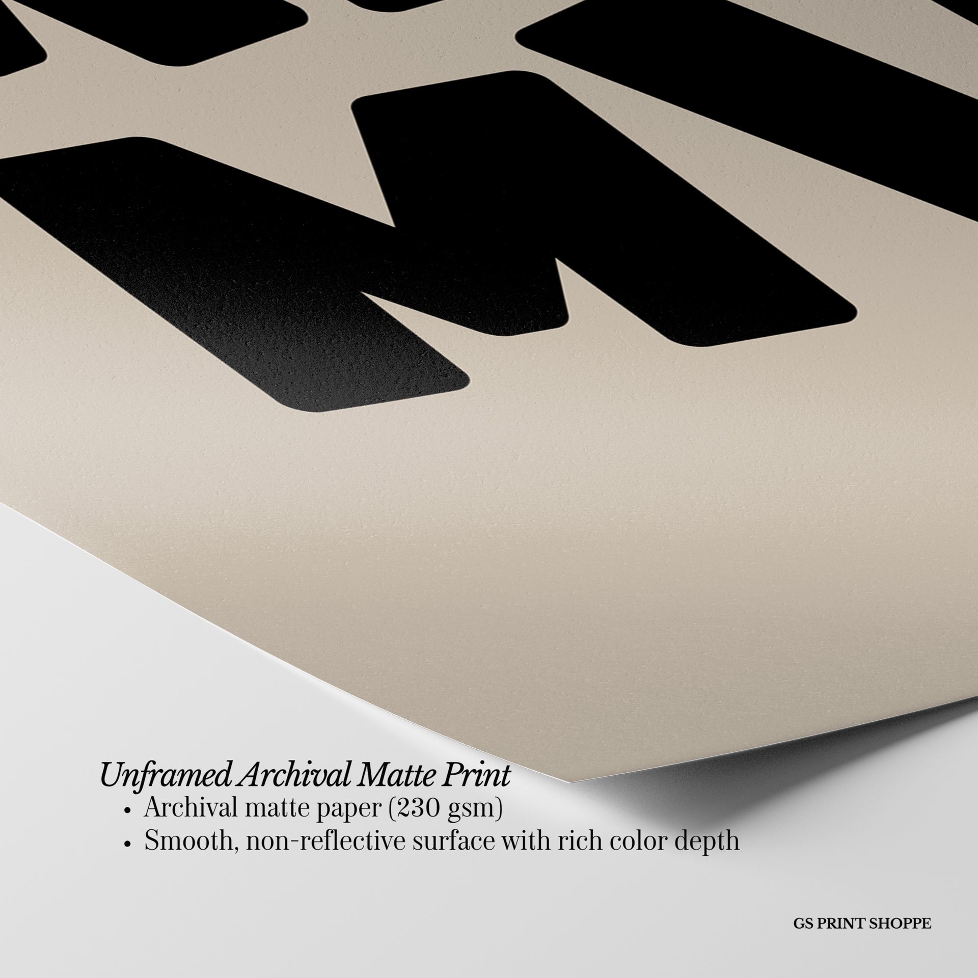 Miami Beige Vertical Art Print