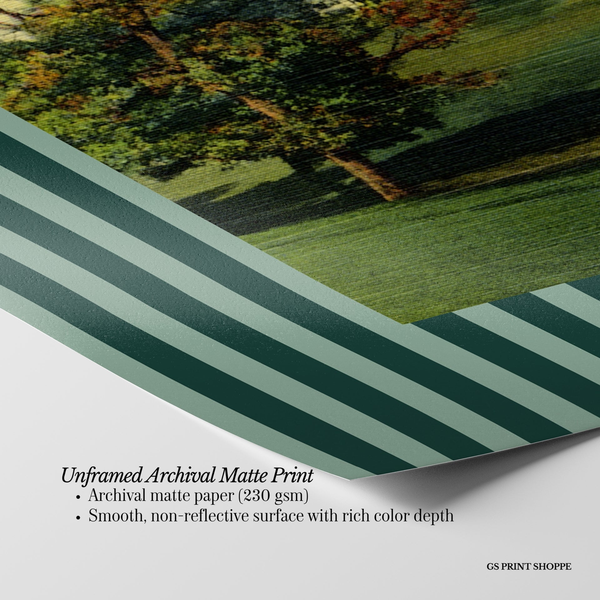 Biltmore Golf Course Horizontal Art Print
